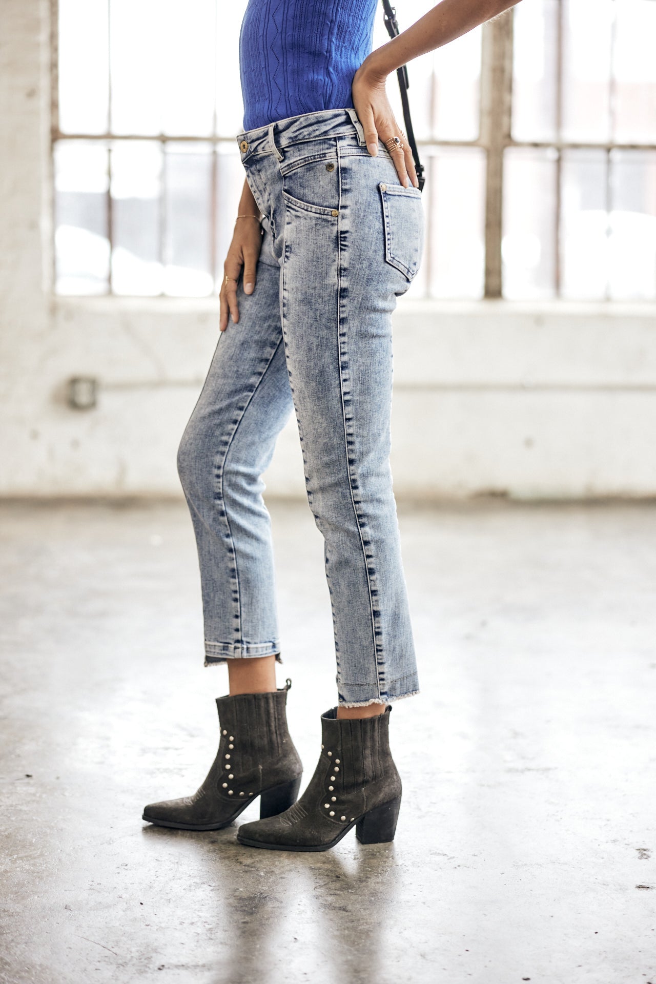 Jeans cropped Femme Louison boceano | Freeman T. Porter