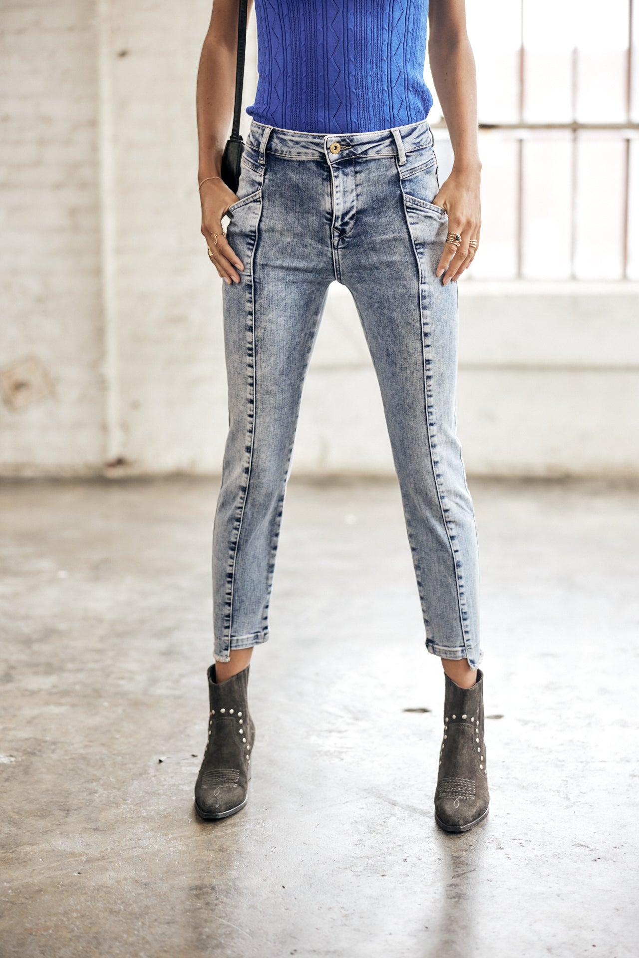 Jeans cropped Femme Louison boceano | Freeman T. Porter