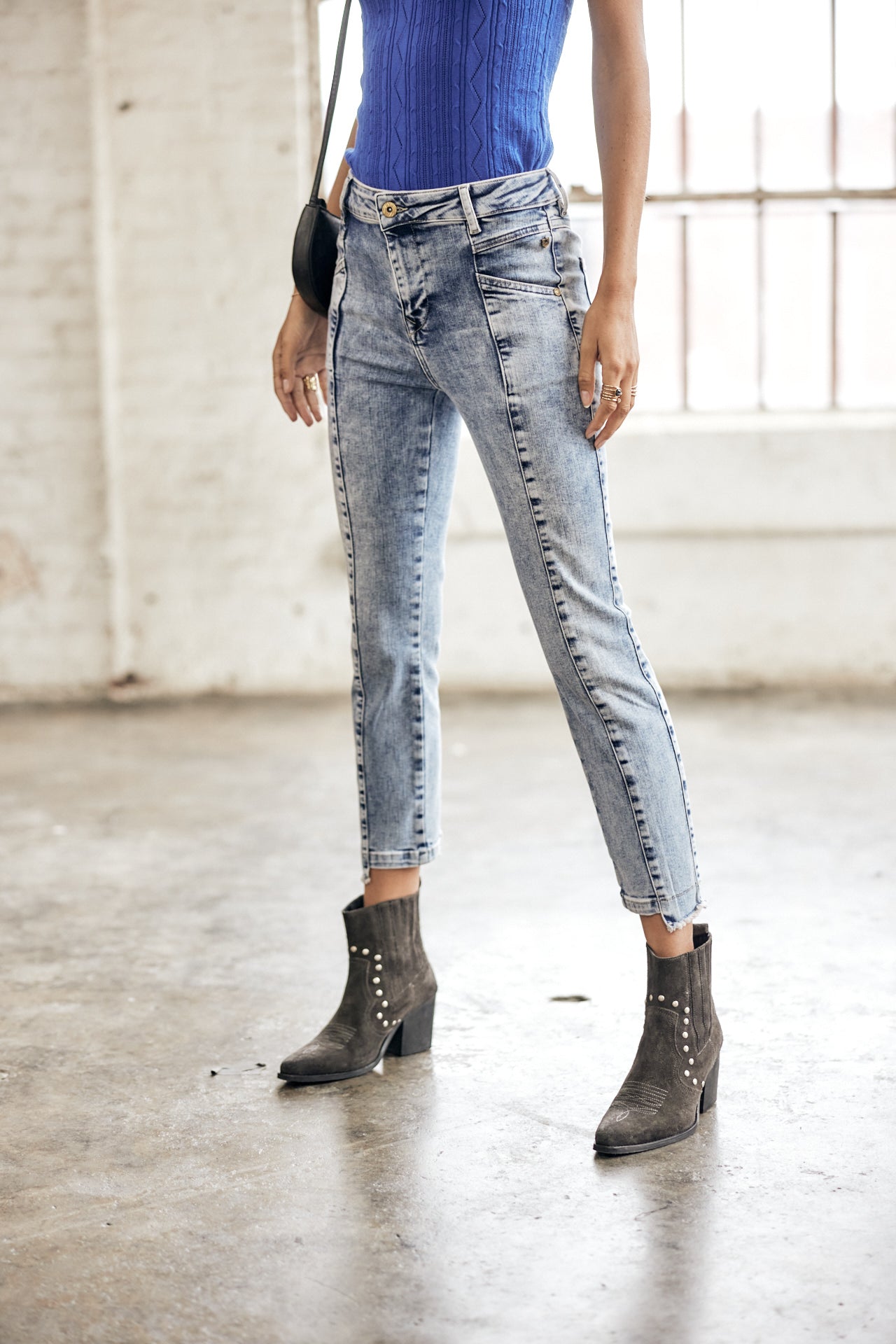 Jeans cropped Femme Louison boceano | Freeman T. Porter
