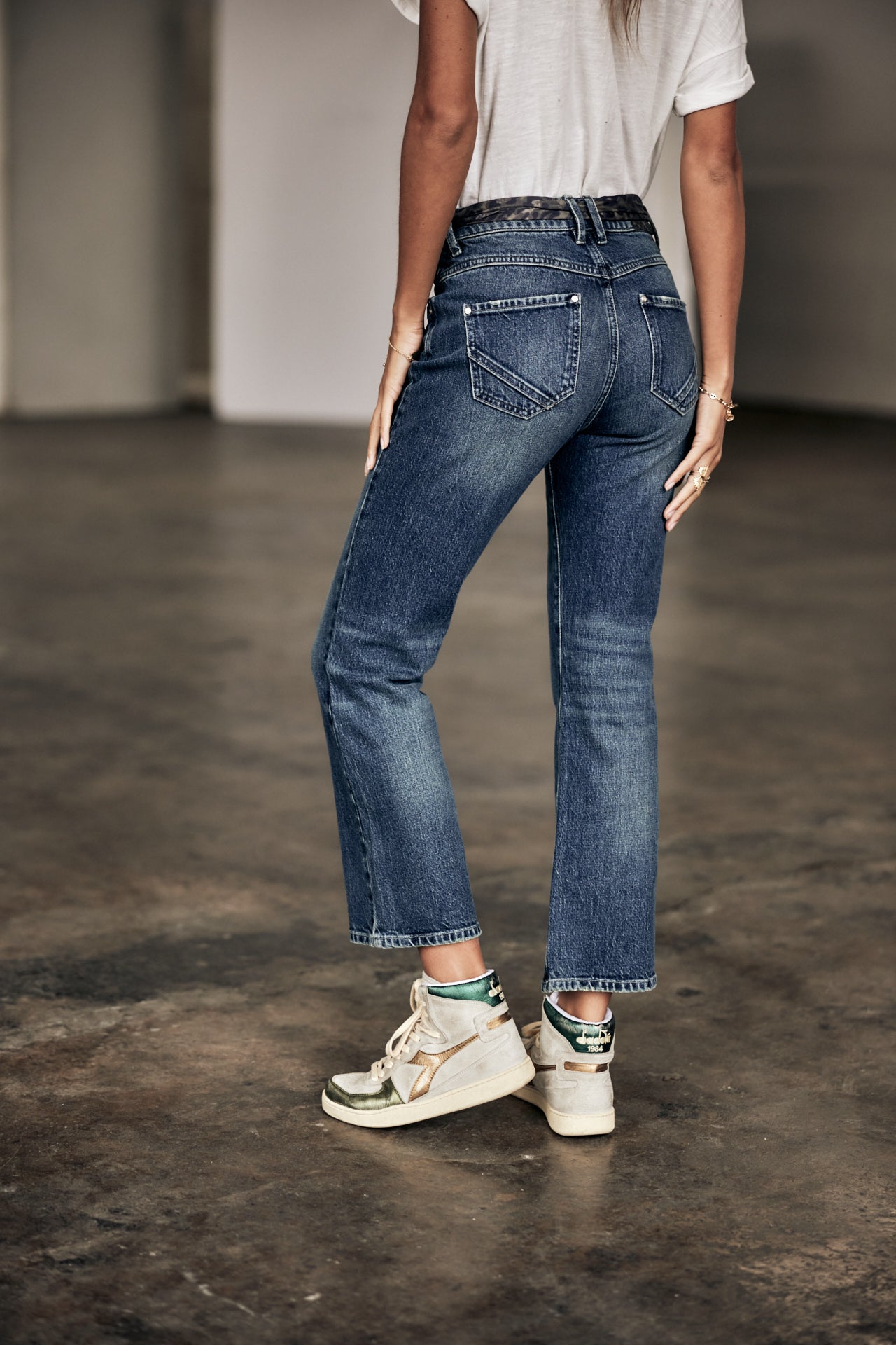 Jeans 7/8 Bootcut Femme Norma power | Freeman T. Porter
