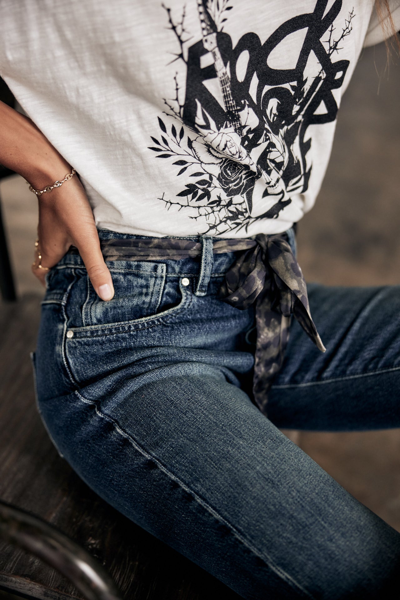 Jeans 7/8 Bootcut Femme Norma power | Freeman T. Porter