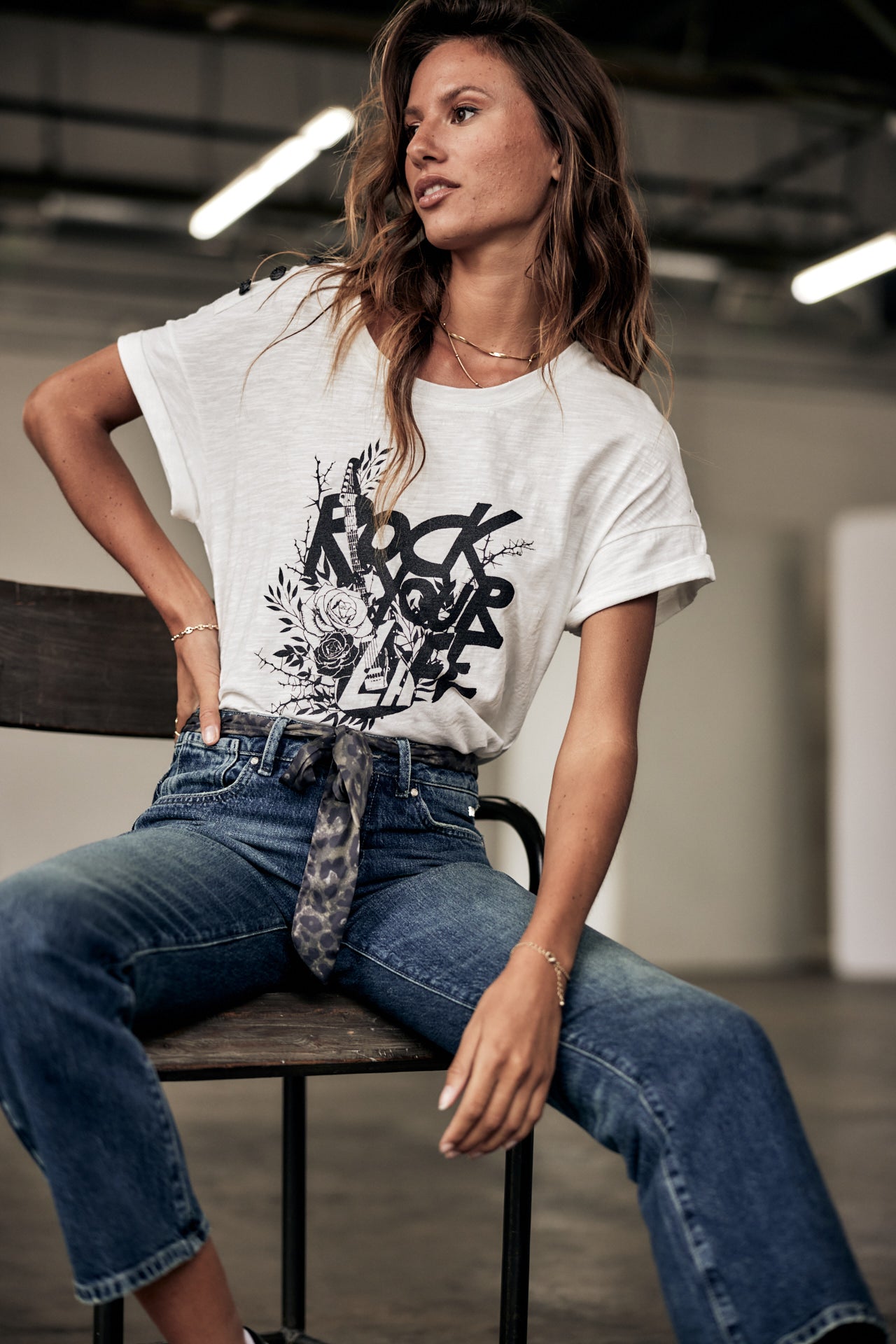 Jeans 7/8 Bootcut Femme Norma power | Freeman T. Porter