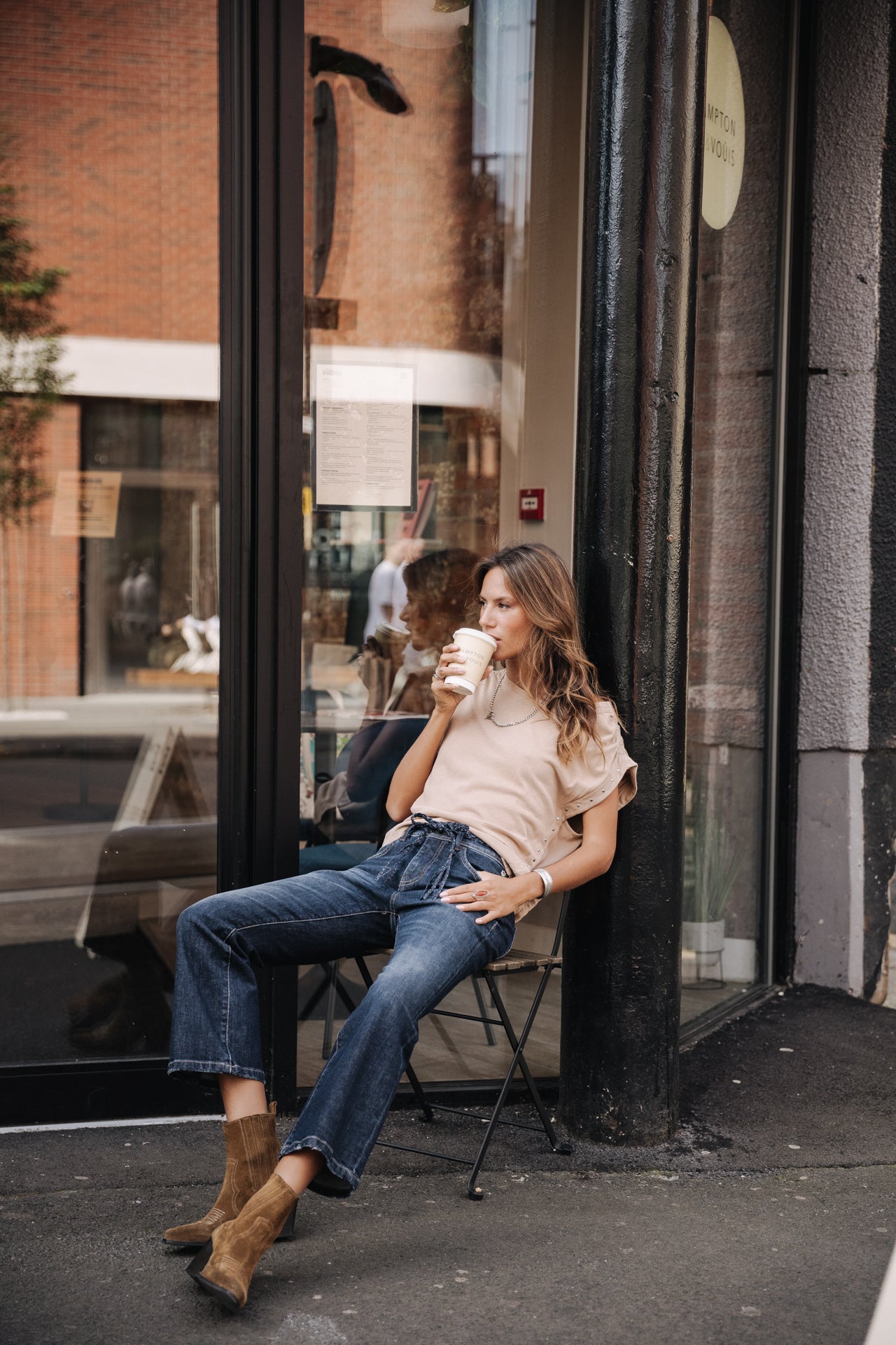 Jeans 7/8 Bootcut Femme Norma santacruz | Freeman T. Porter