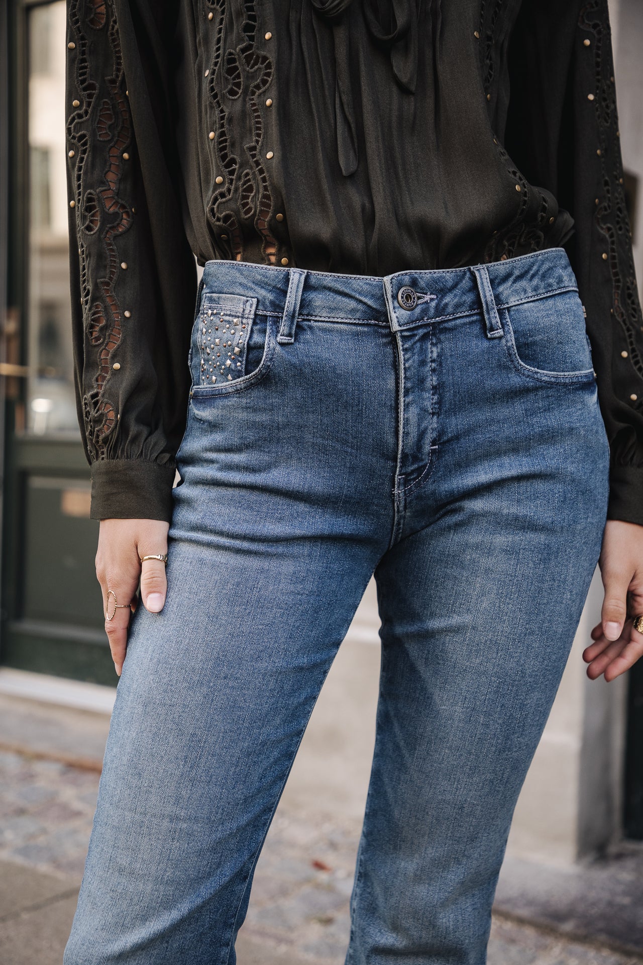 Jeans 7/8 Bootcut Femme Norma proof | Freeman T. Porter