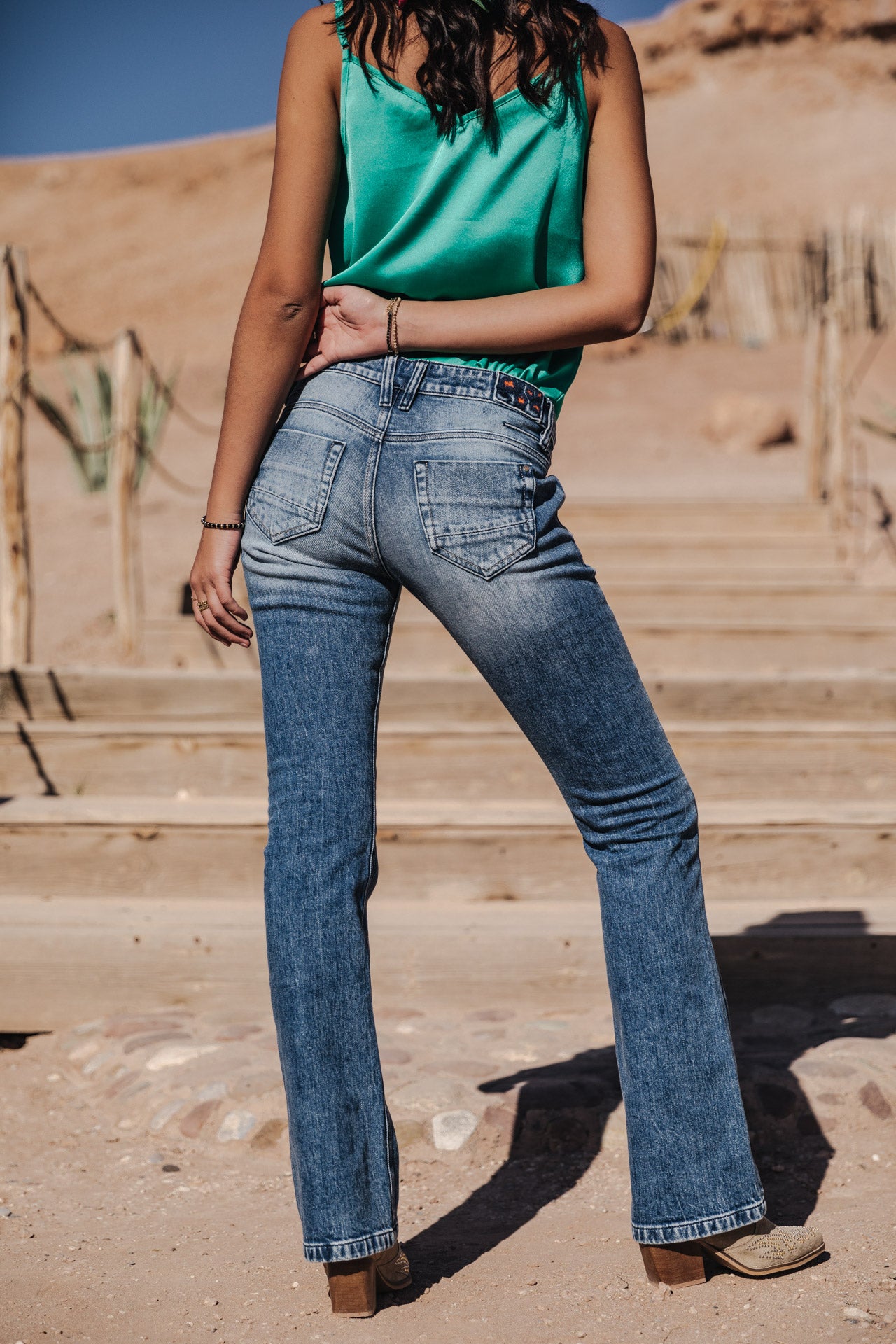 Jeans bootcut Femme Betsy valsina med | Freeman T. Porter