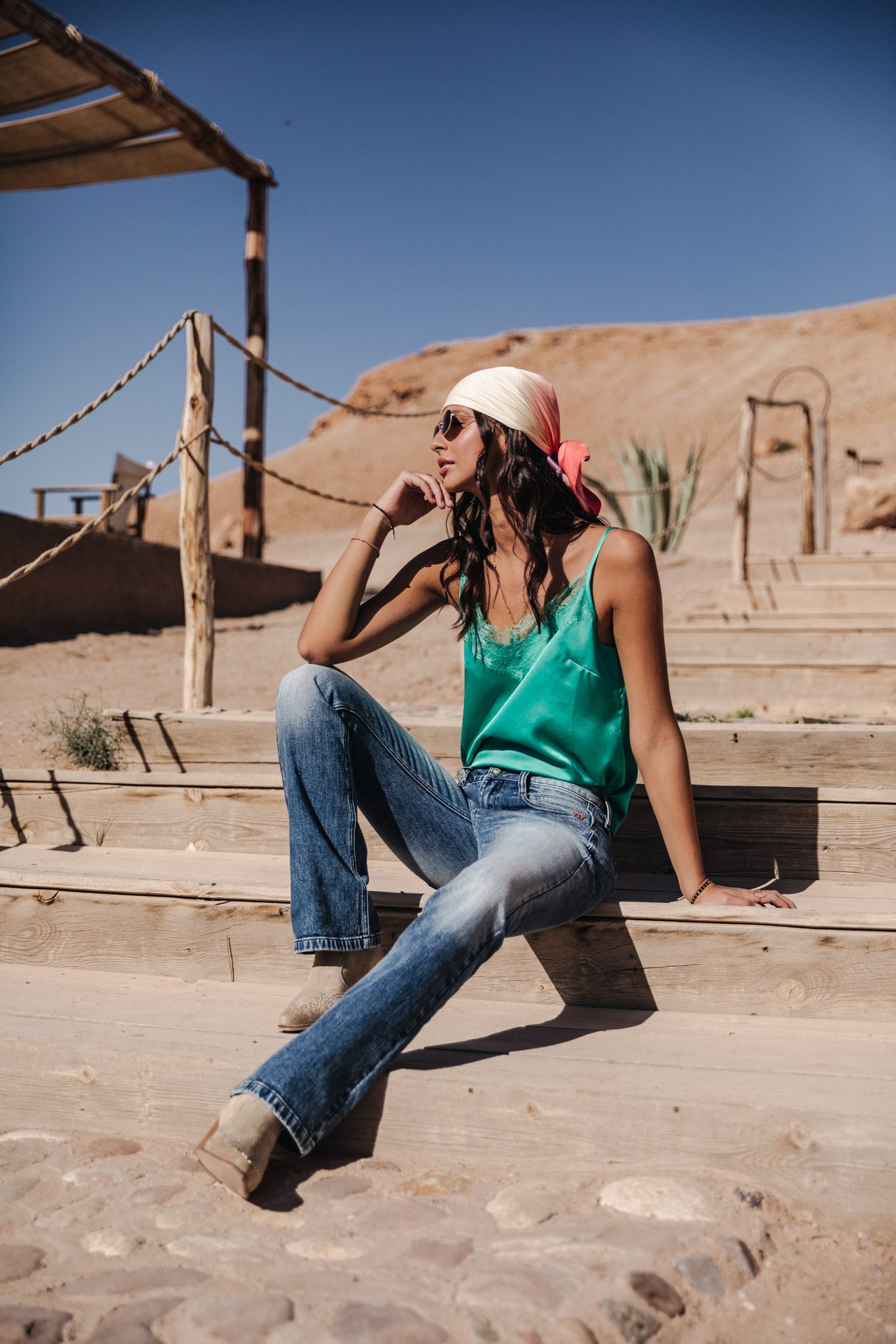 Jeans bootcut Femme Betsy valsina med | Freeman T. Porter