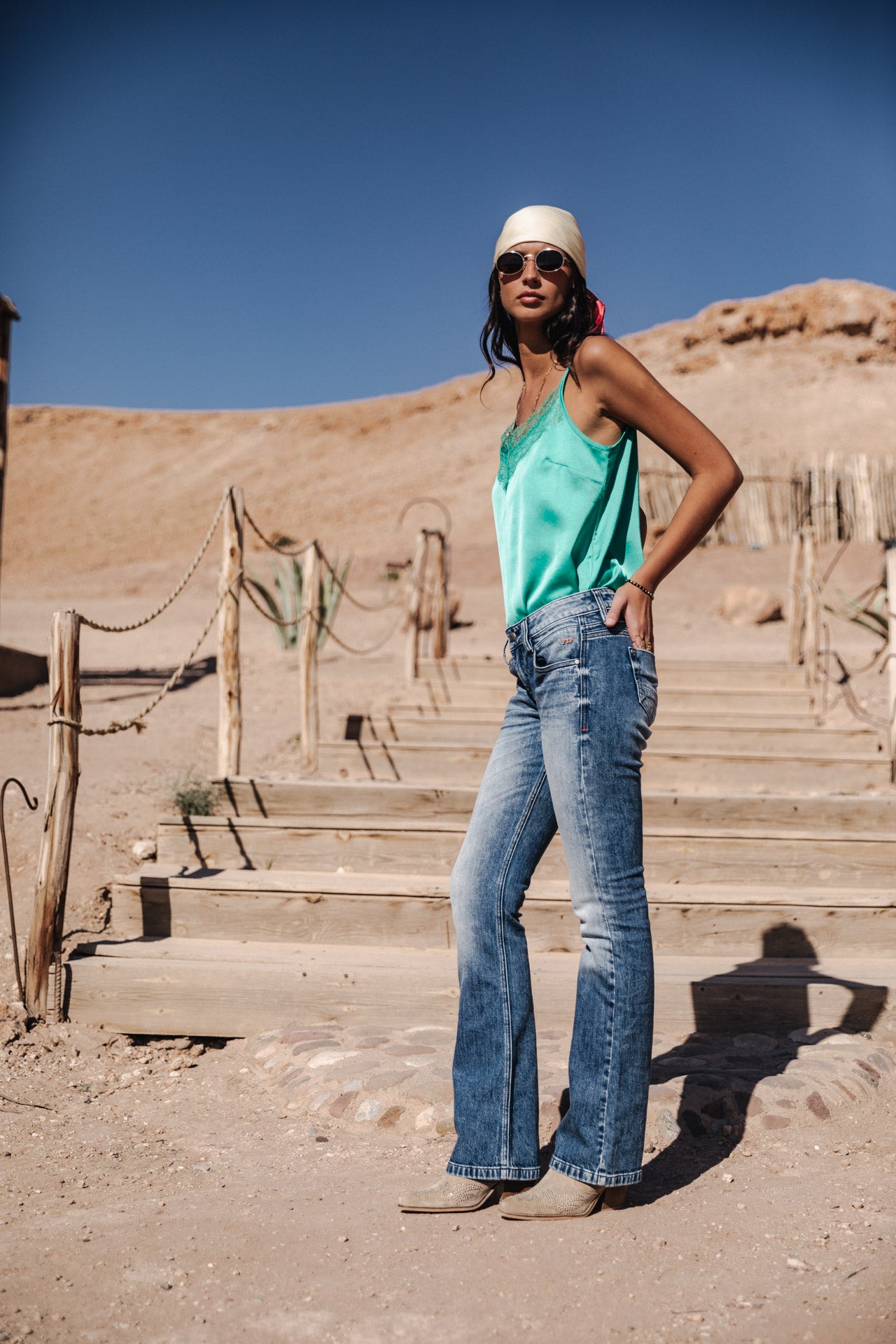 Jeans bootcut Femme Betsy valsina med | Freeman T. Porter