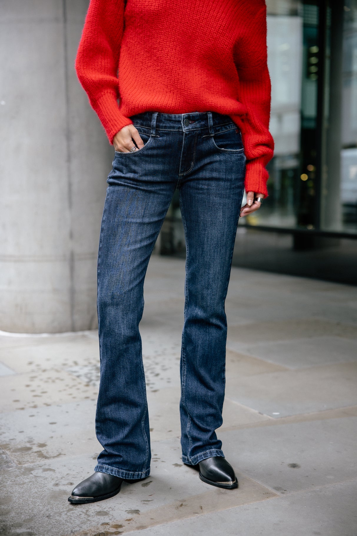 Jeans bootcut Frau Betsy battle | Freeman T. Porter