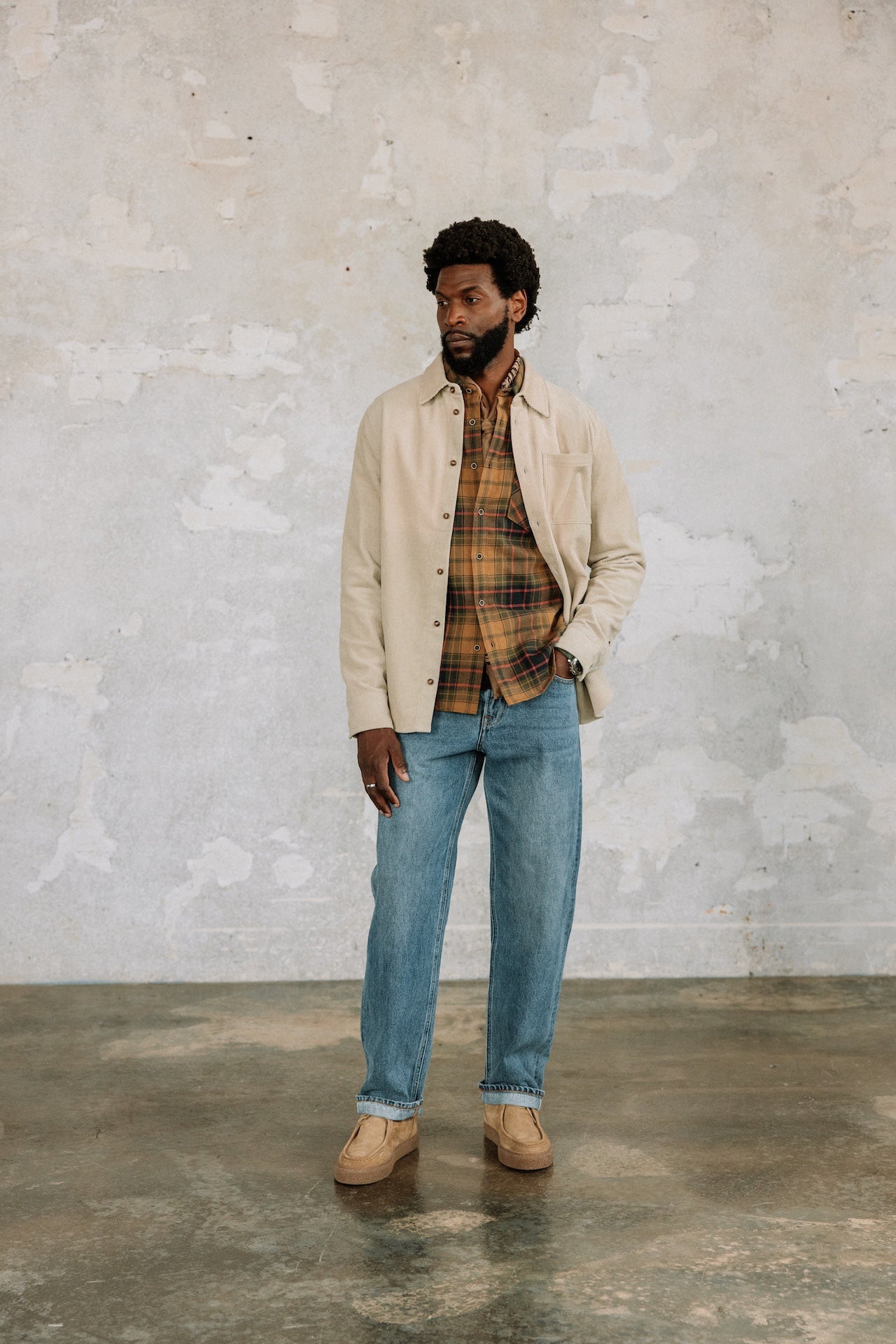 Jeans droit Hombres Victor light blue selvedge | Freeman T. Porter