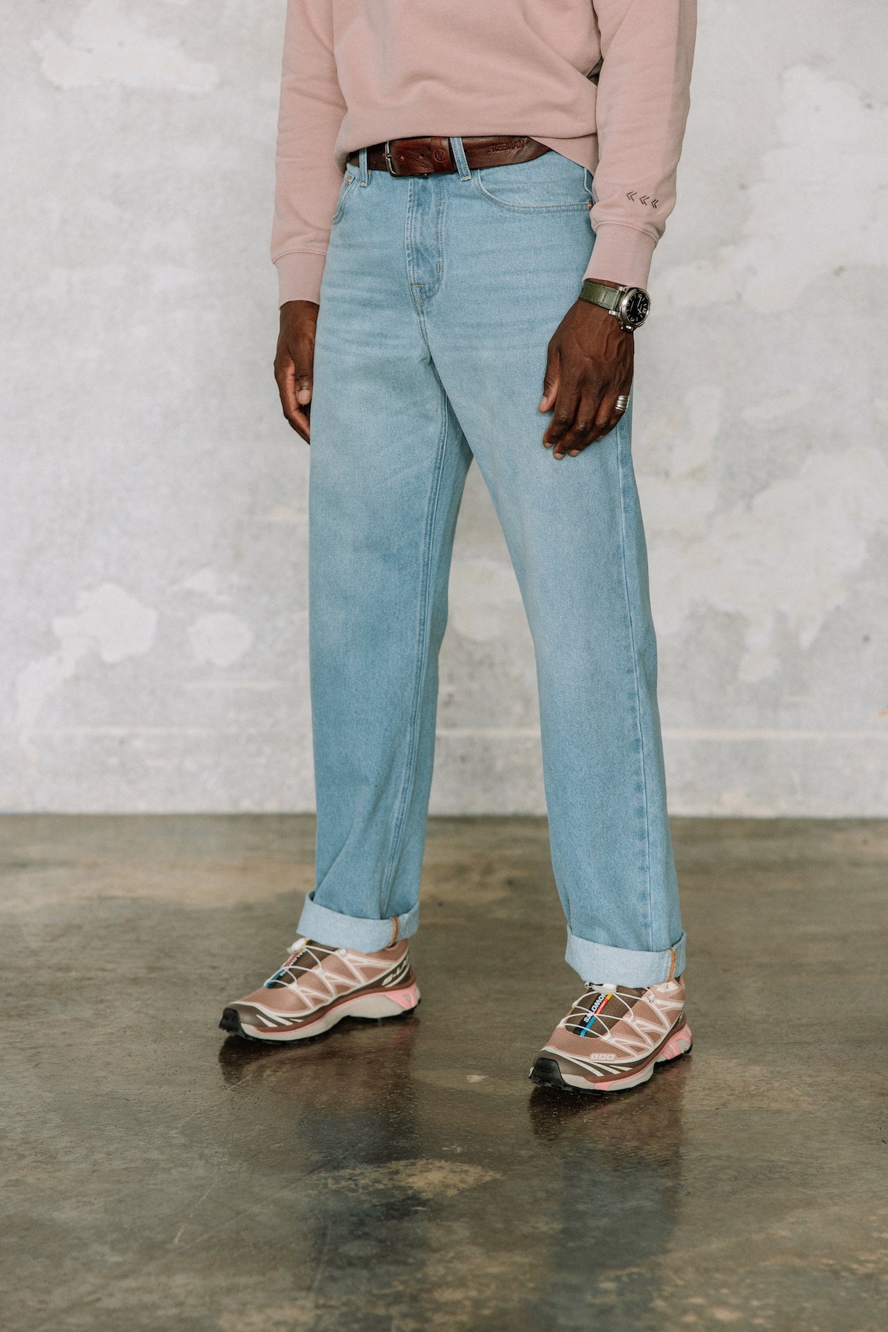 Jeans droit Hombres Victor Denim exon | Freeman T. Porter