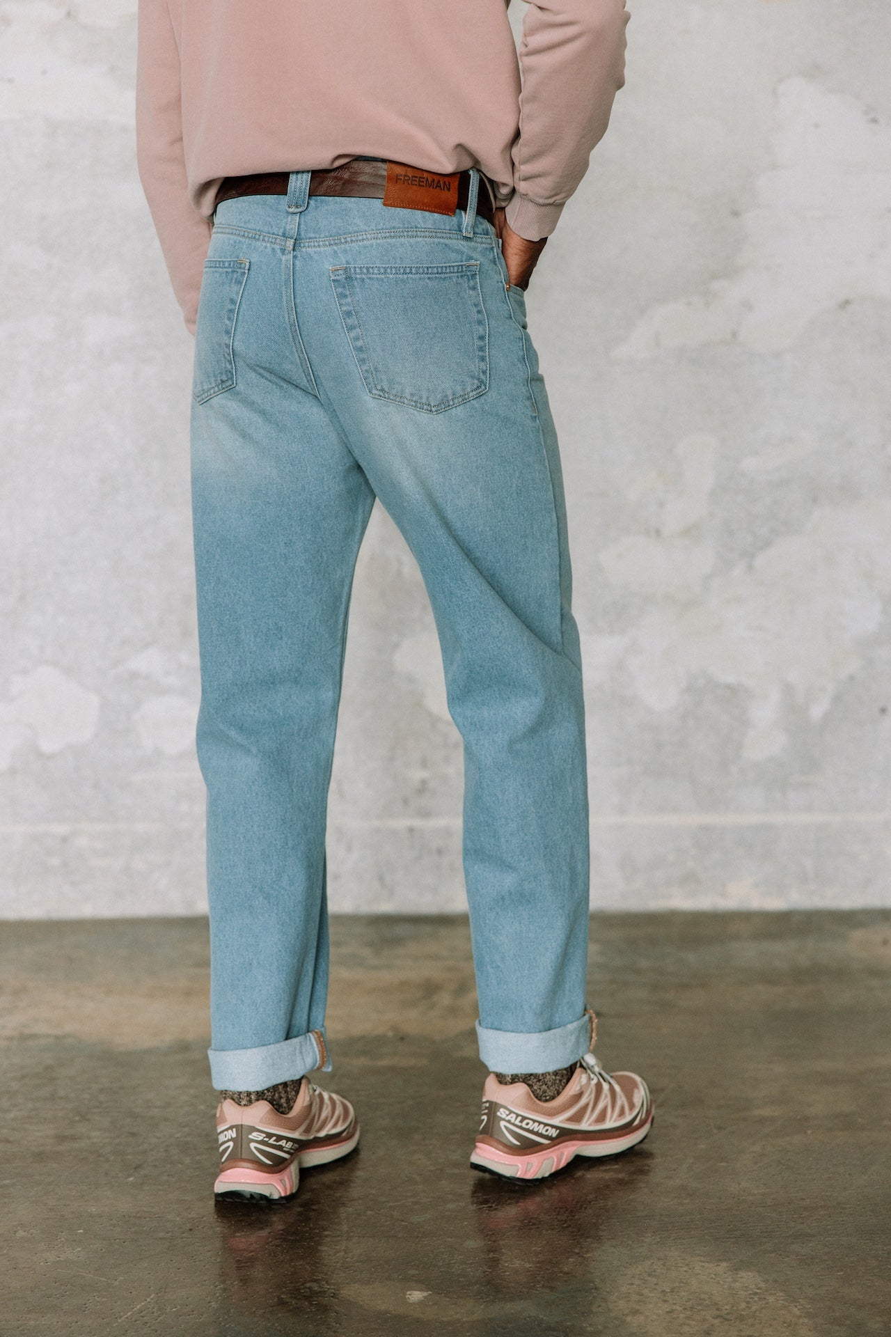 Jeans droit Hombres Victor Denim exon | Freeman T. Porter