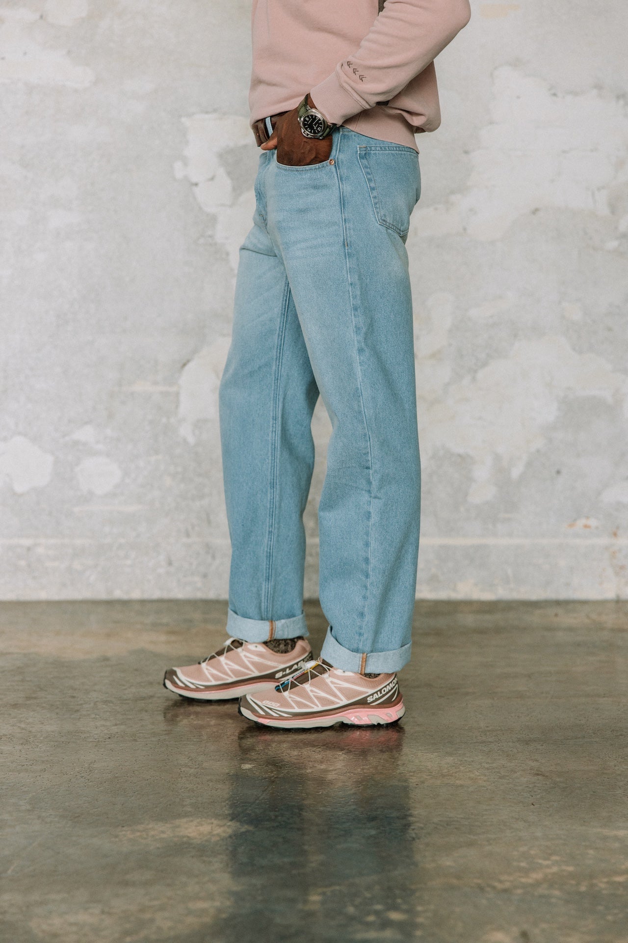Jeans droit Hombres Victor Denim exon | Freeman T. Porter