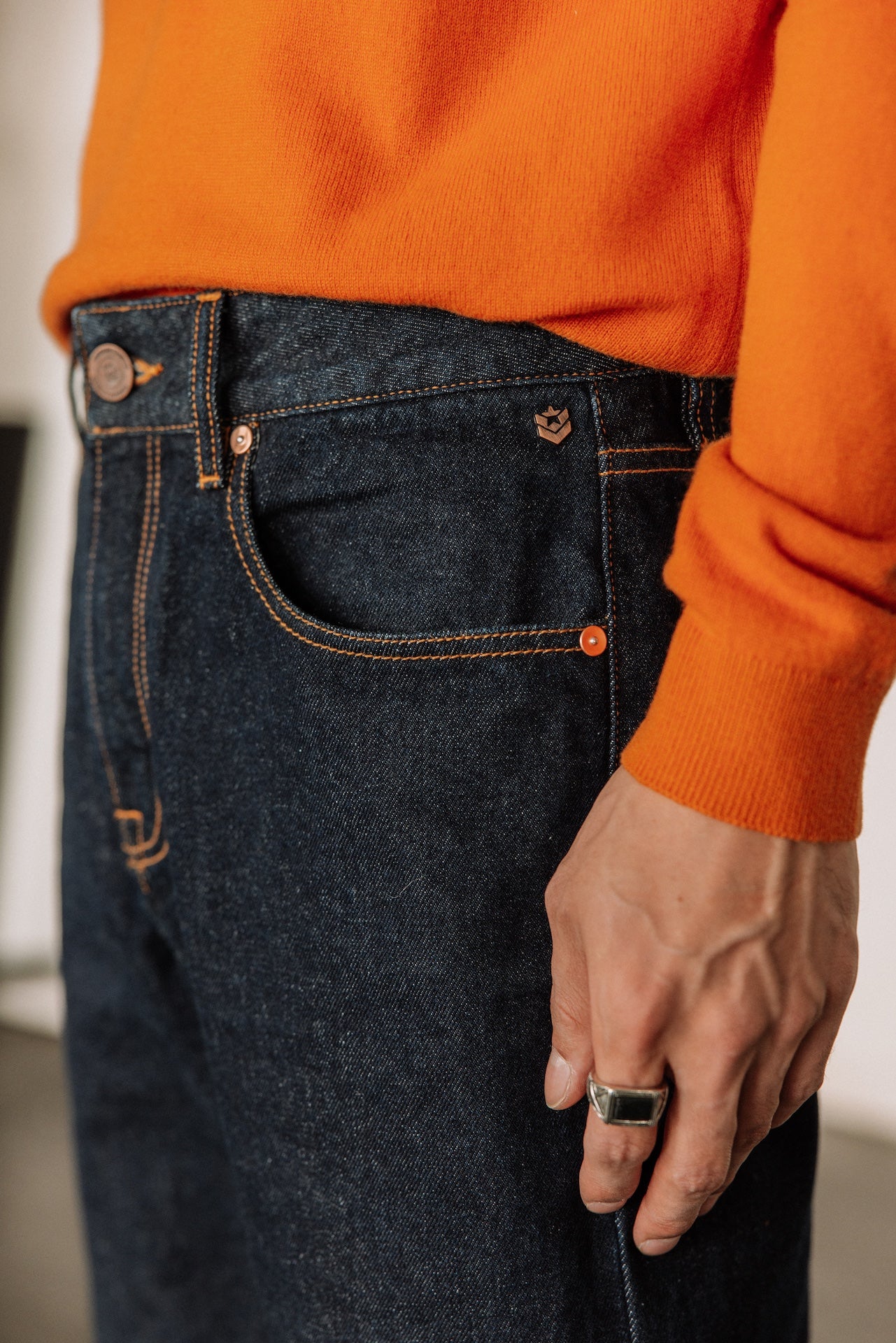 Jeans droit Hombres Victor Denim edward | Freeman T. Porter