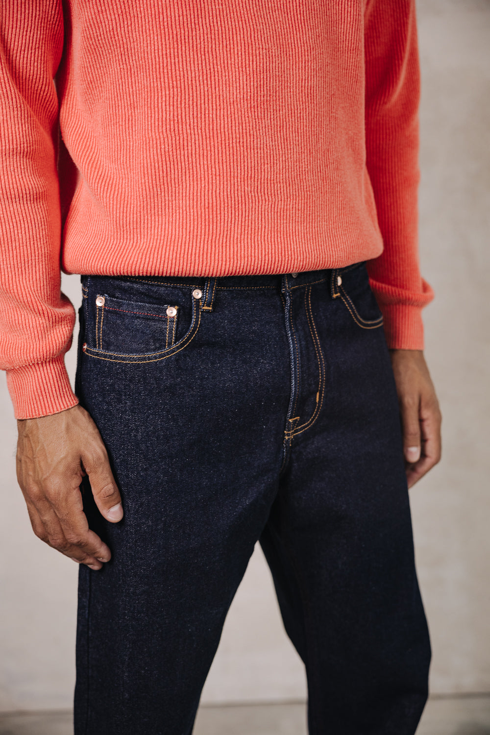 Jeans droit Hombres Victor Denim edward | Freeman T. Porter
