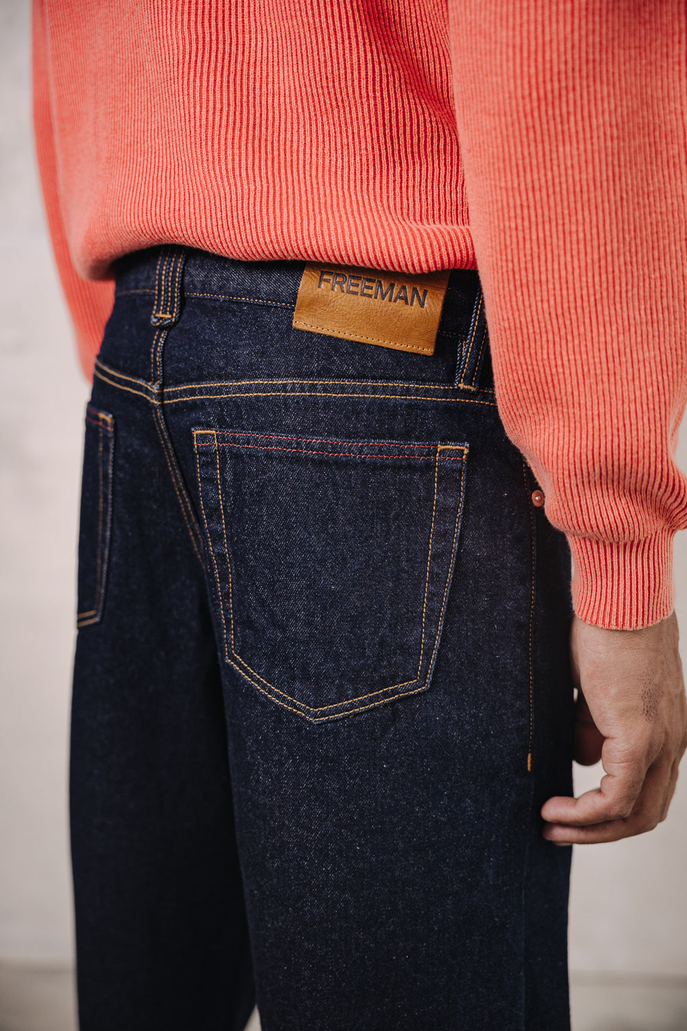Jeans droit Hombres Victor Denim edward | Freeman T. Porter