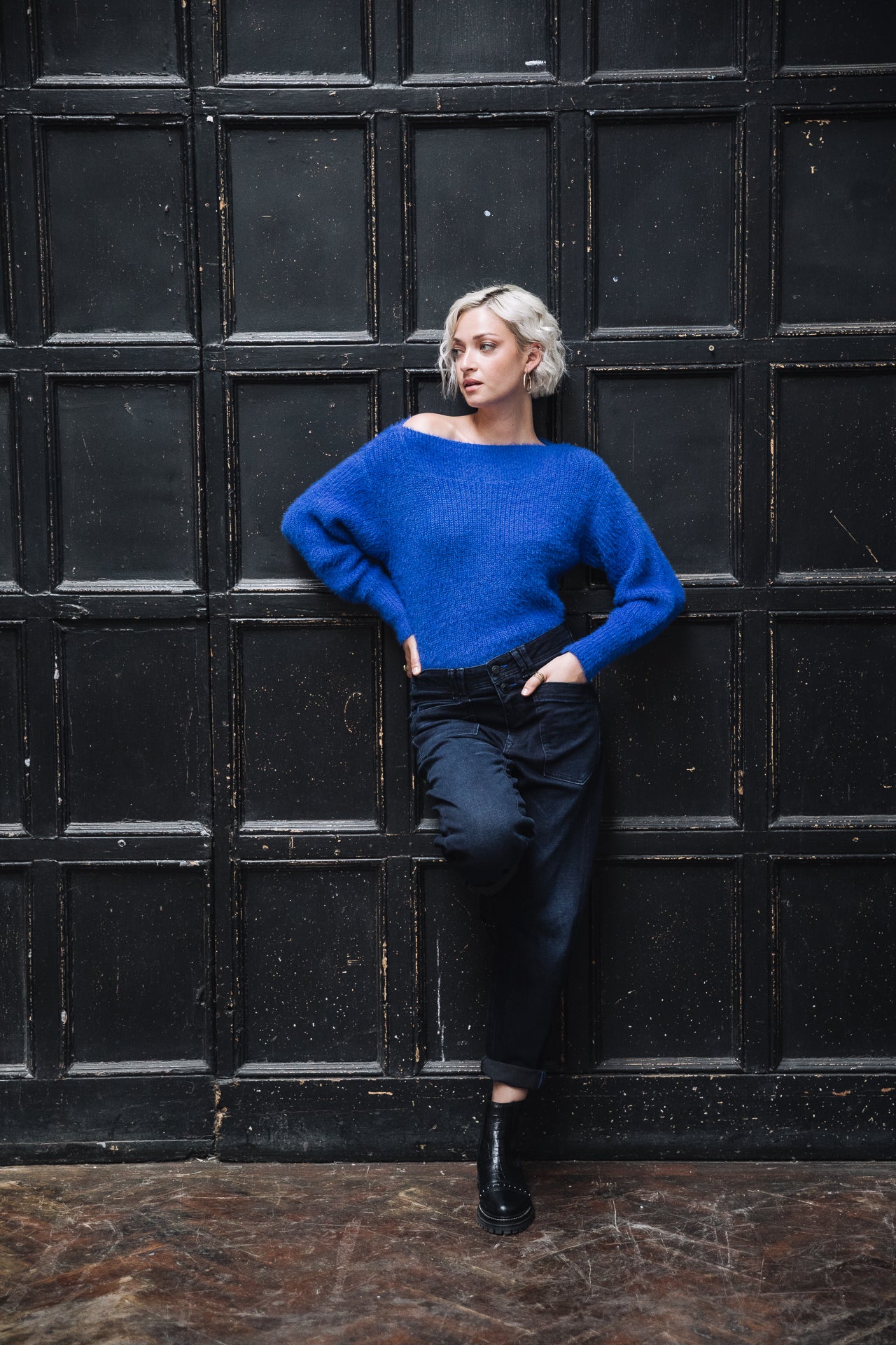 Jeans taille haute Femme Edita blizzar | Freeman T. Porter