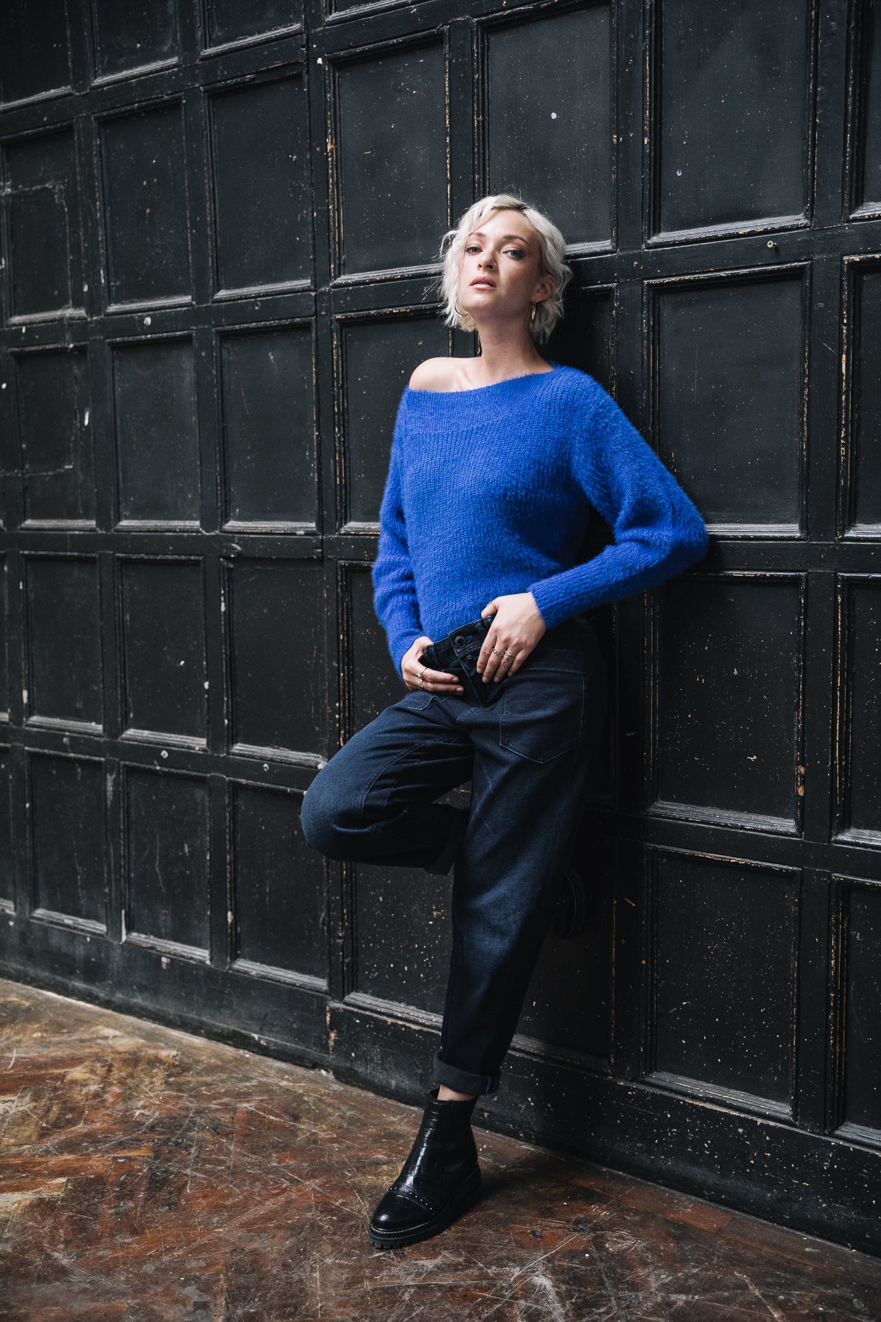 Jeans taille haute Femme Edita blizzar | Freeman T. Porter