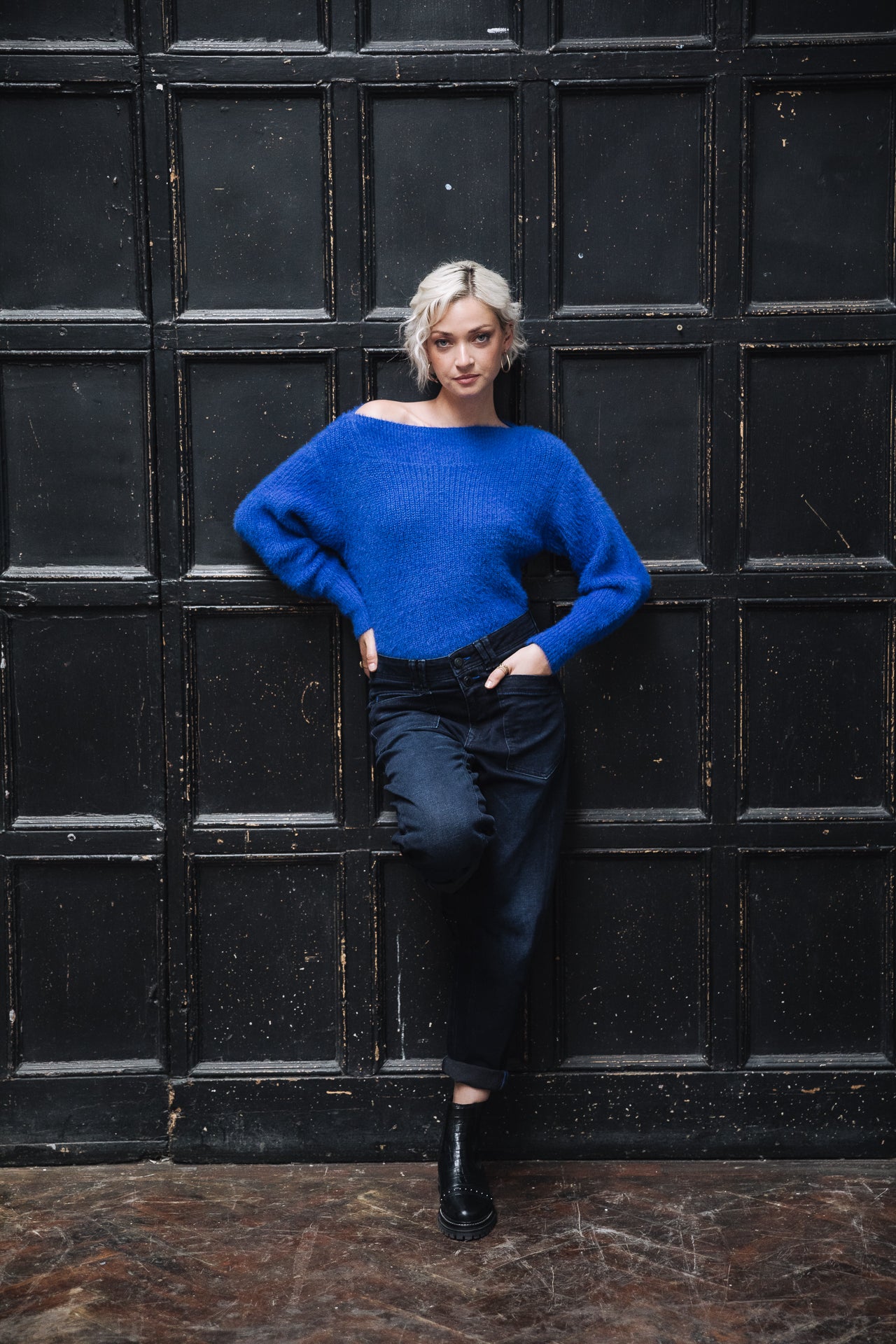 Jeans taille haute Femme Edita blizzar | Freeman T. Porter
