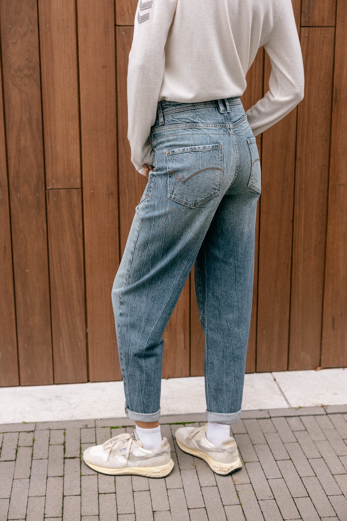 Jeans mit hoher Taille Frau Edita bocaina | Freeman T. Porter