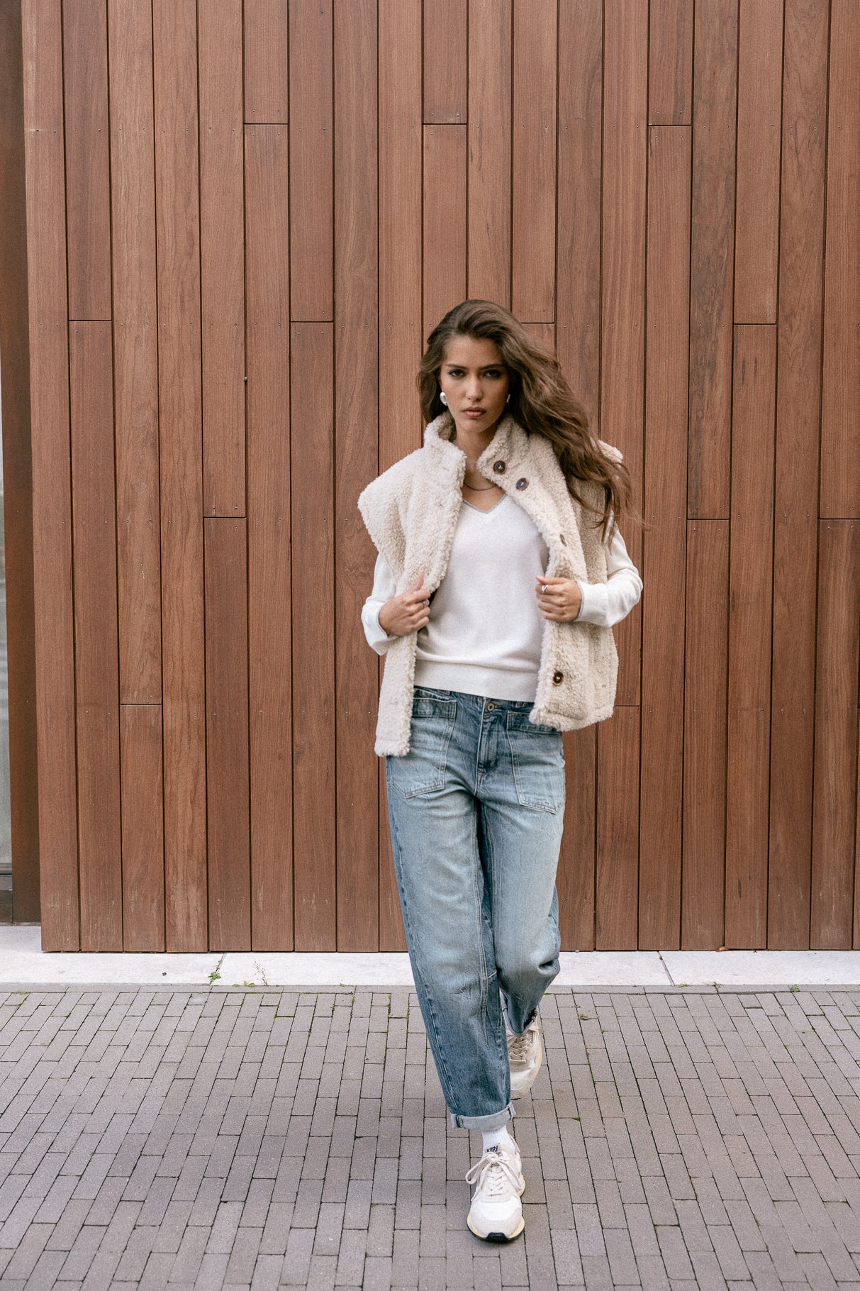 Jeans mit hoher Taille Frau Edita bocaina | Freeman T. Porter