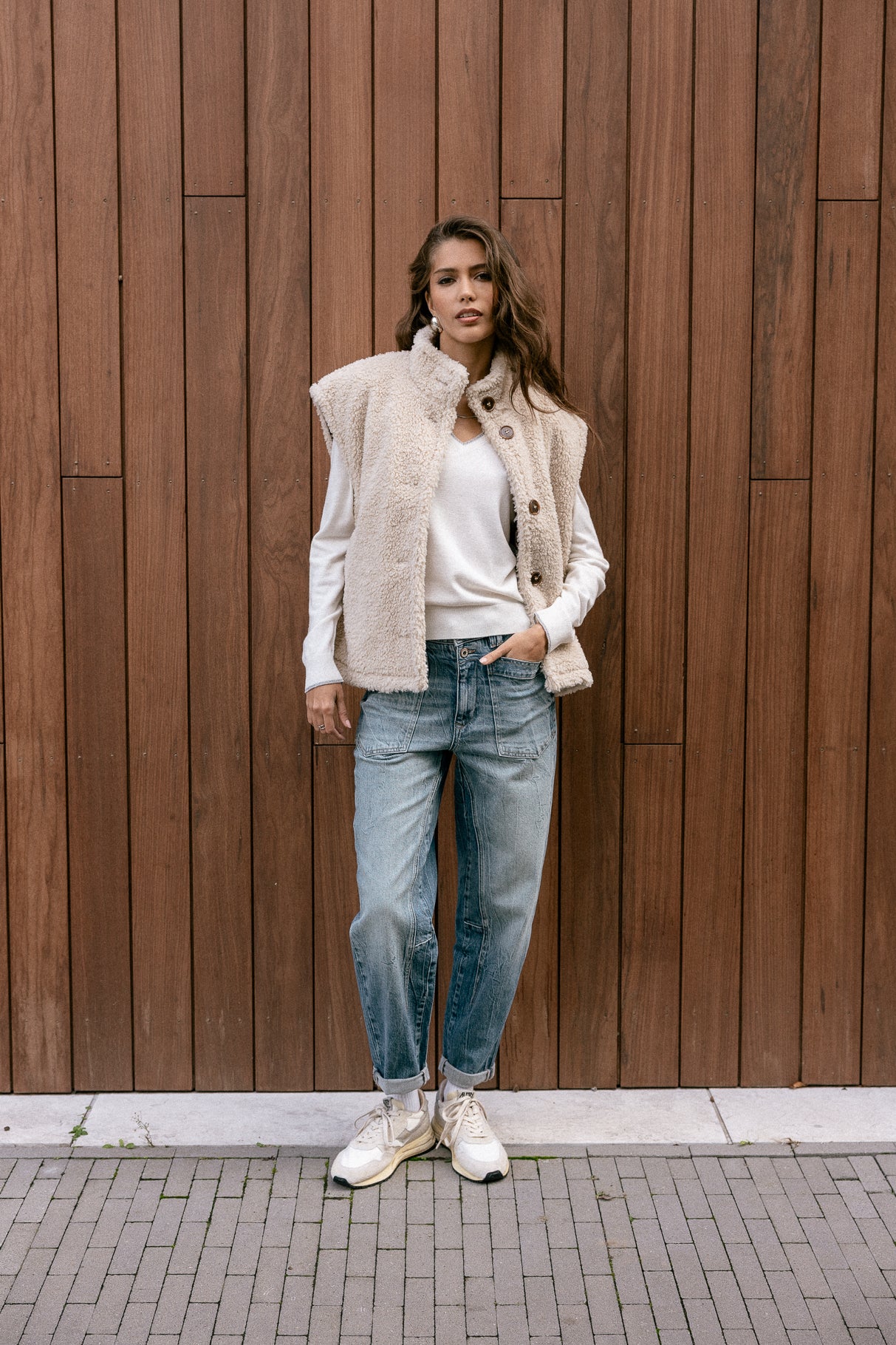 Jeans mit hoher Taille Frau Edita bocaina | Freeman T. Porter