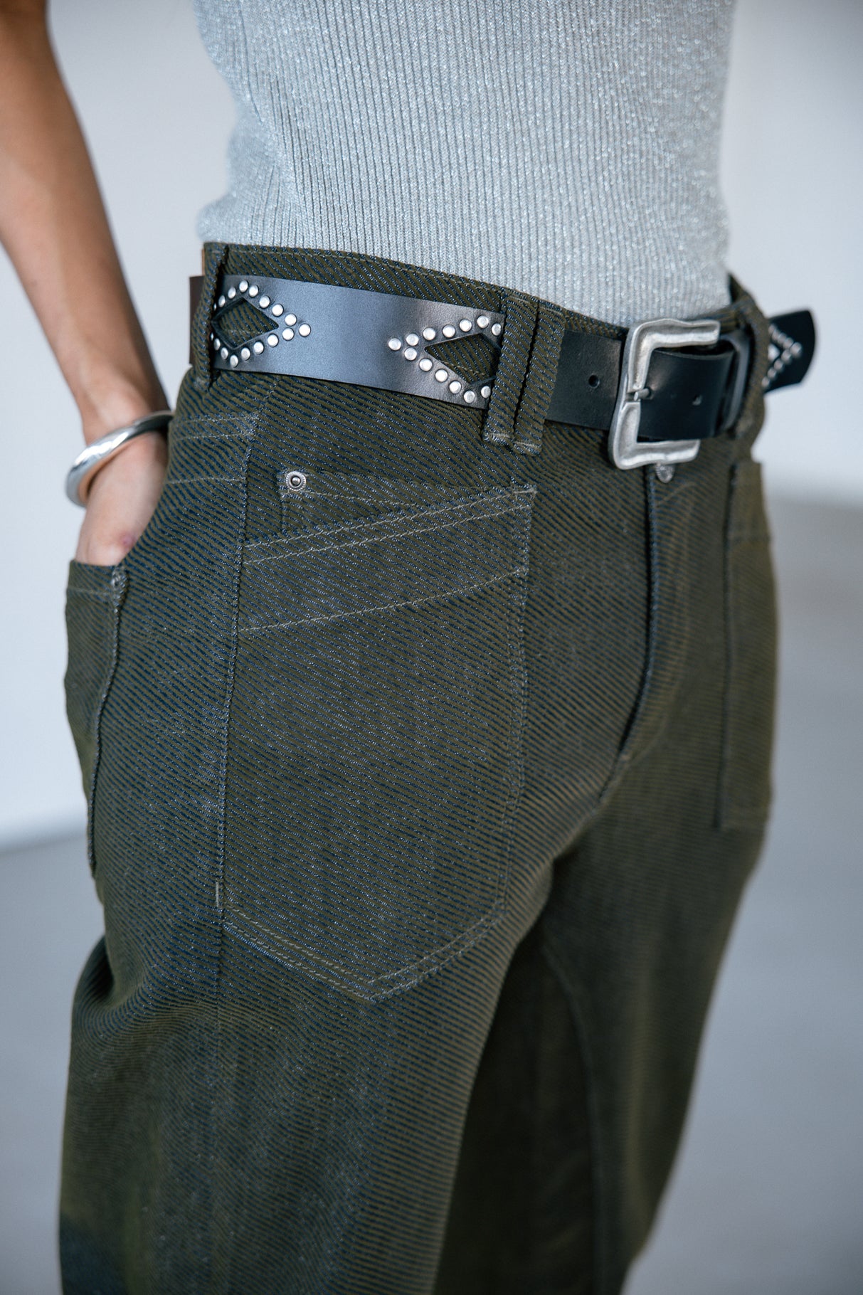 Jeans taille haute Femme Edita nebrodi | Freeman T. Porter