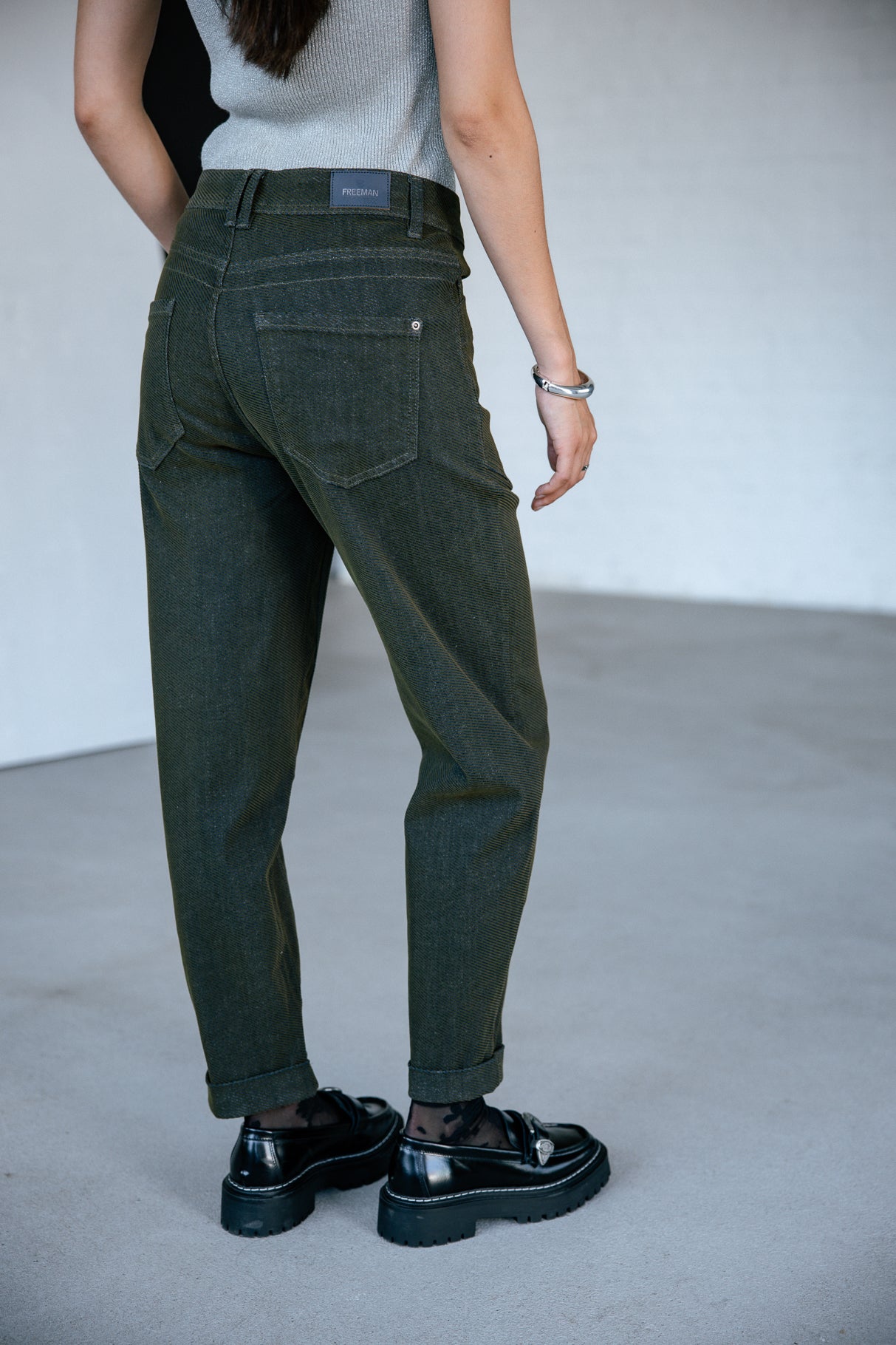 Jeans taille haute Femme Edita nebrodi | Freeman T. Porter
