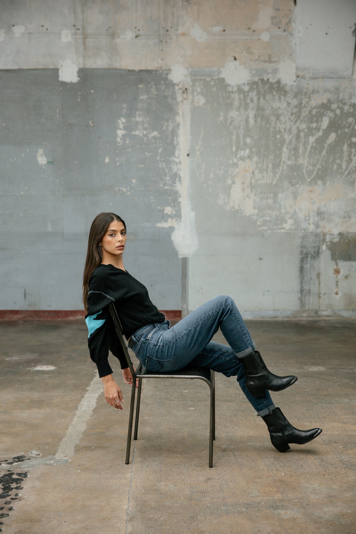 Jeans taille haute Femme Edita sirena | Freeman T. Porter