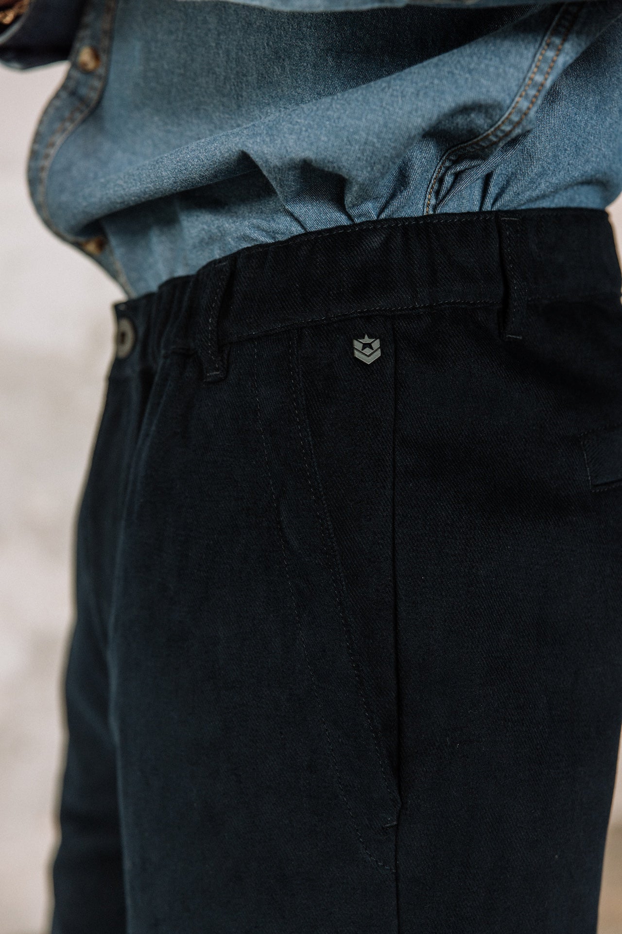 Pantalon cropped Men Wesley Mellow peacoat | Freeman T. Porter
