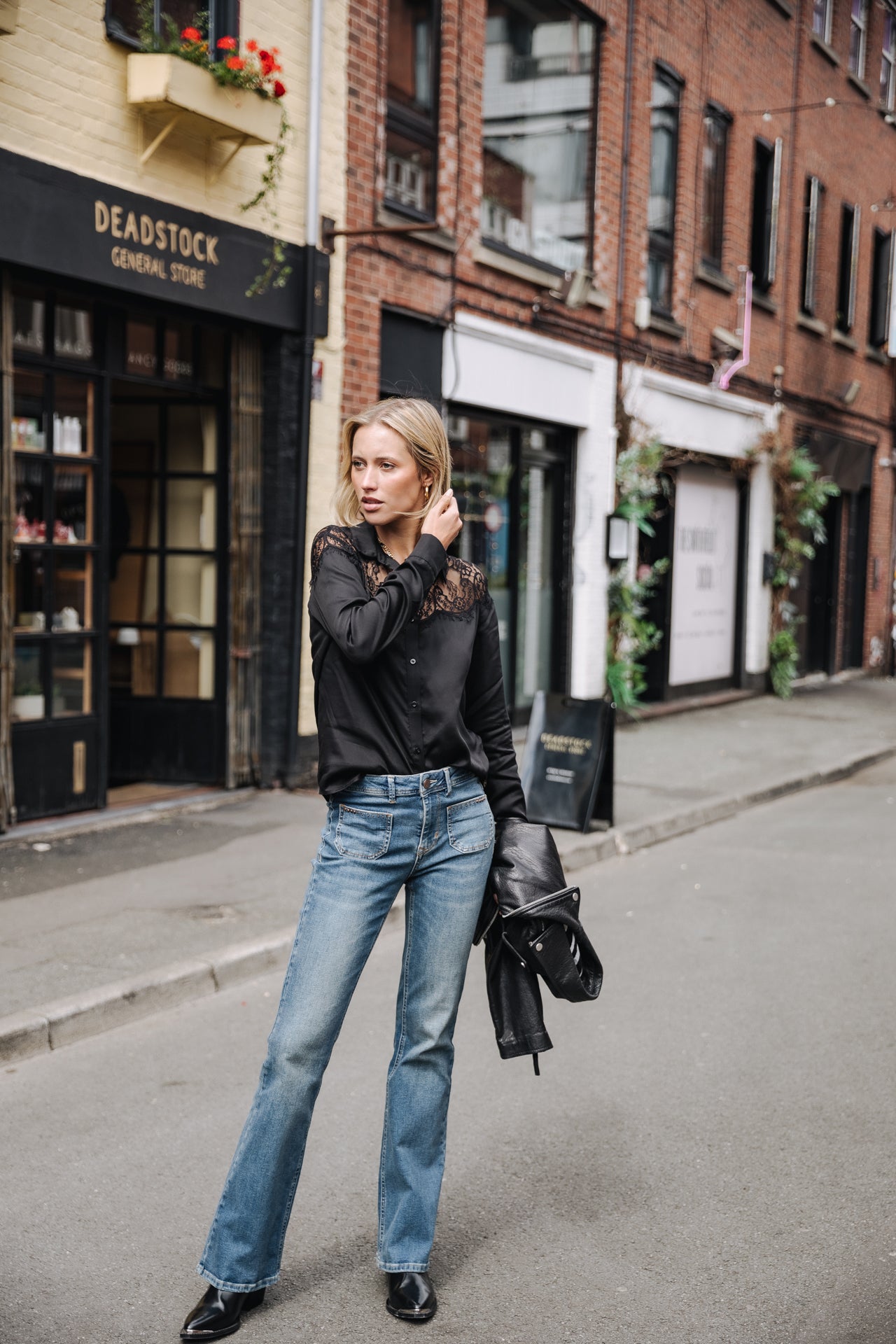 Jeans flare Frau Graciella miego | Freeman T. Porter