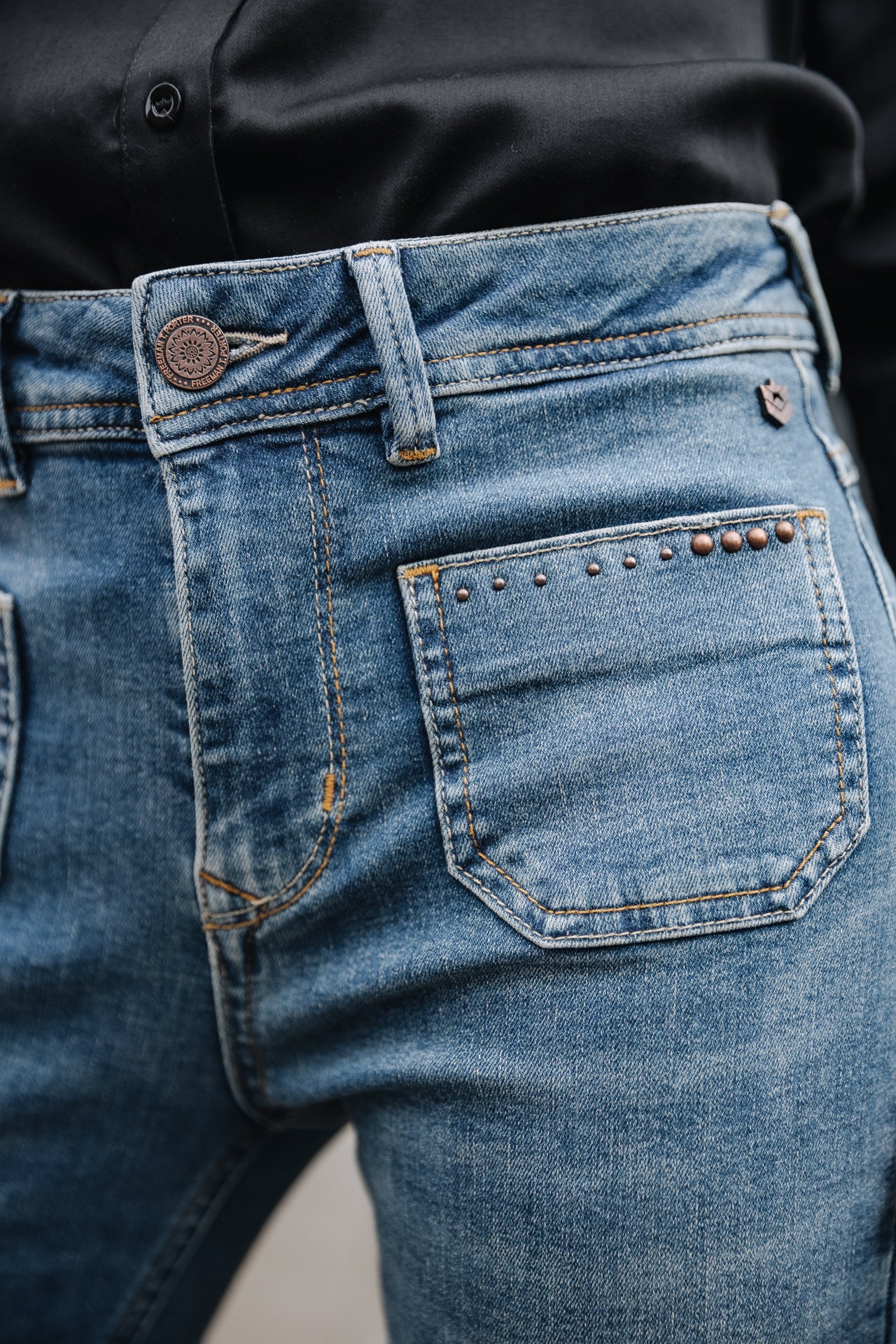 Jeans flare Frau Graciella miego | Freeman T. Porter