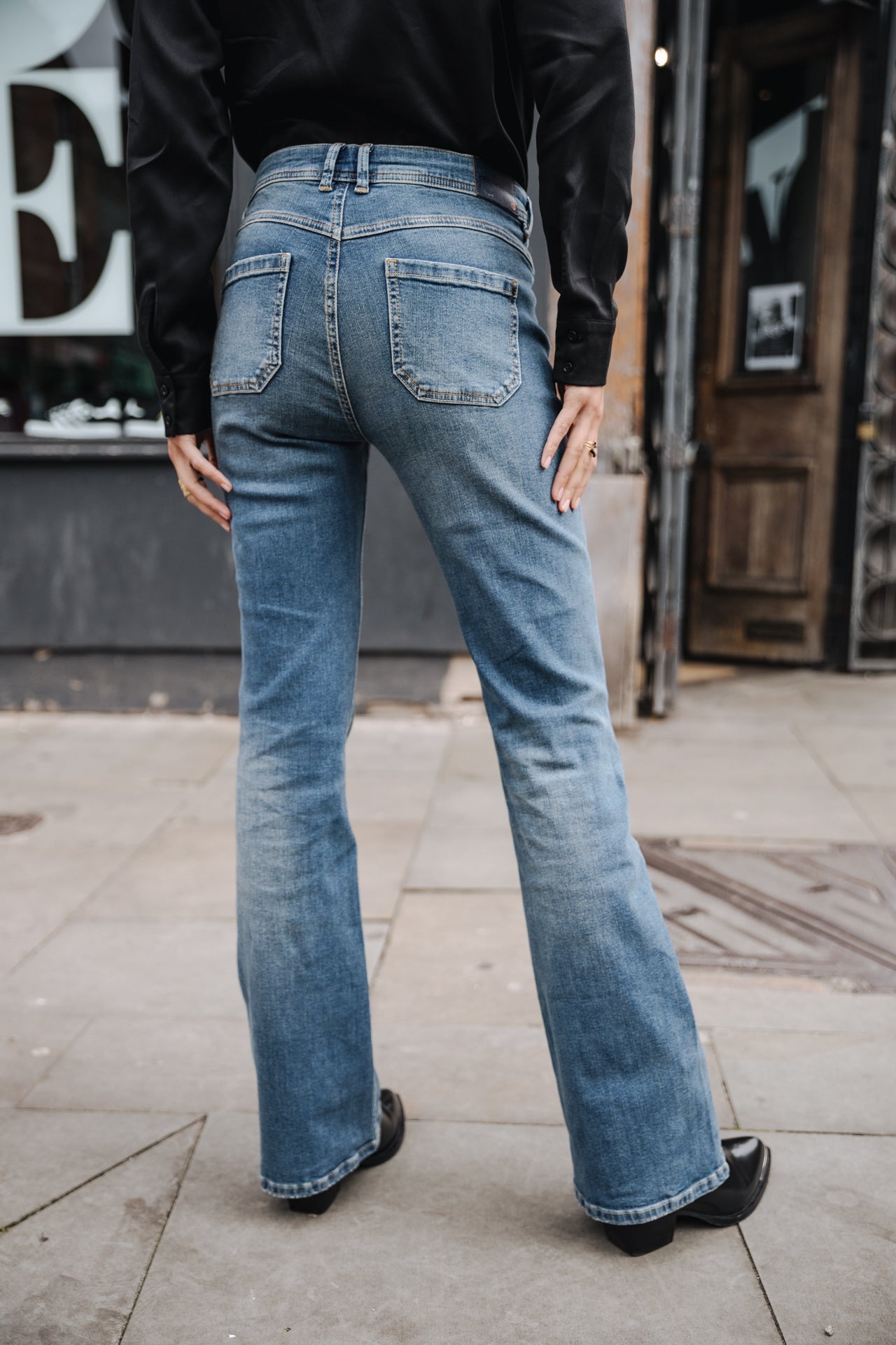 Jeans flare Frau Graciella miego | Freeman T. Porter