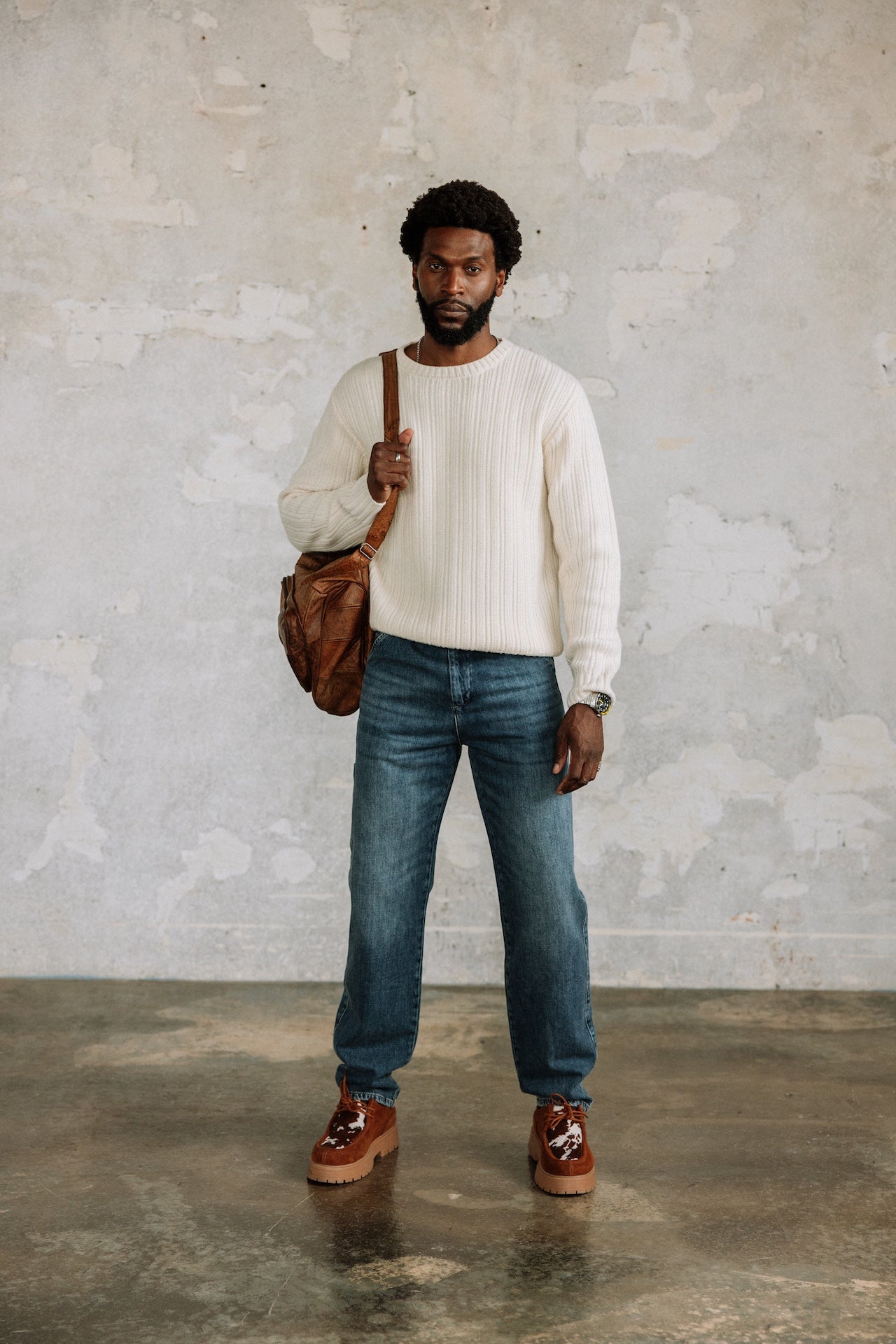 Pantalon cropped Unisex Tiago Denim barsen | Freeman T. Porter