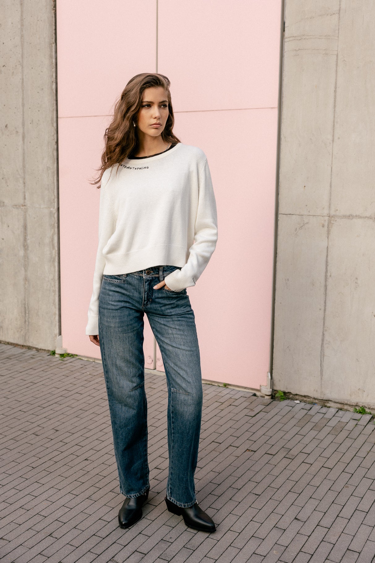 Jeans droit Femme Hannah Denim barsen | Freeman T. Porter