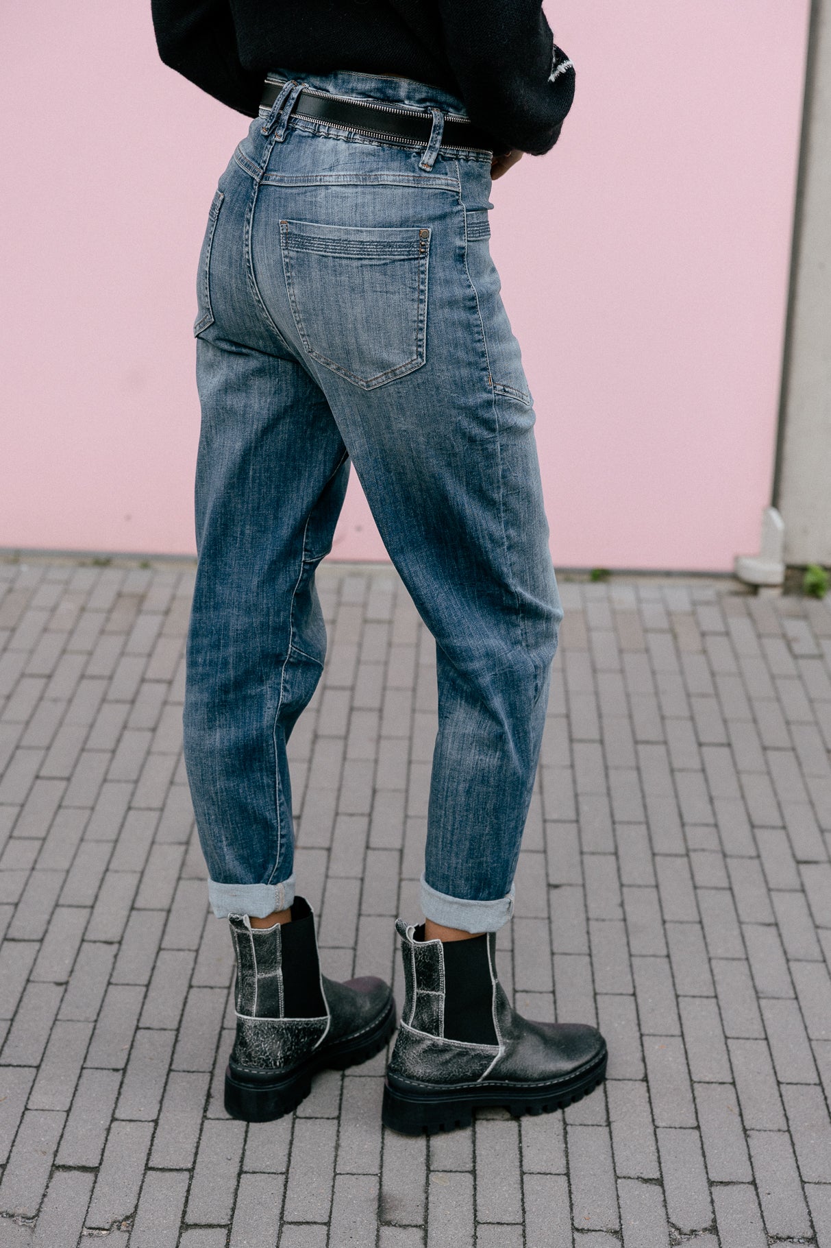 Jeans taille haute Femme Joyce pacific | Freeman T. Porter