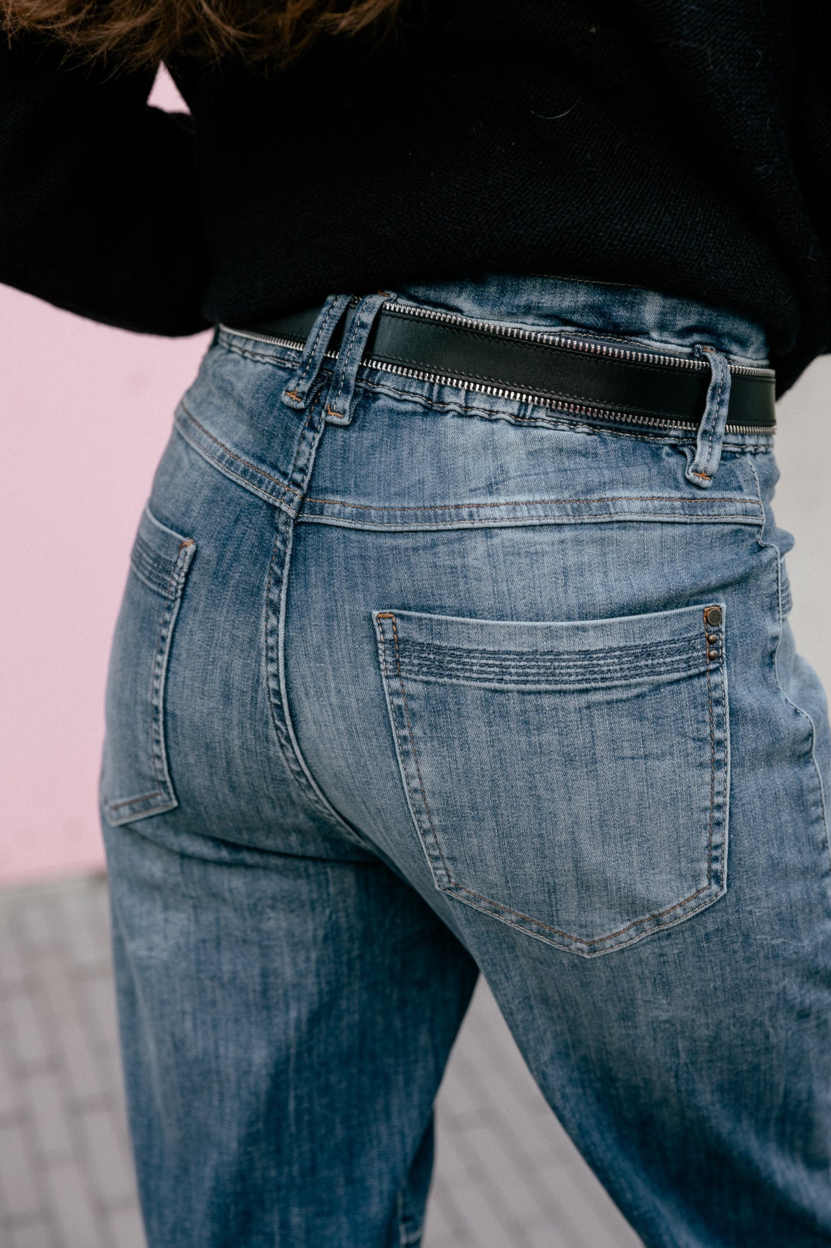 Jeans taille haute Femme Joyce pacific | Freeman T. Porter