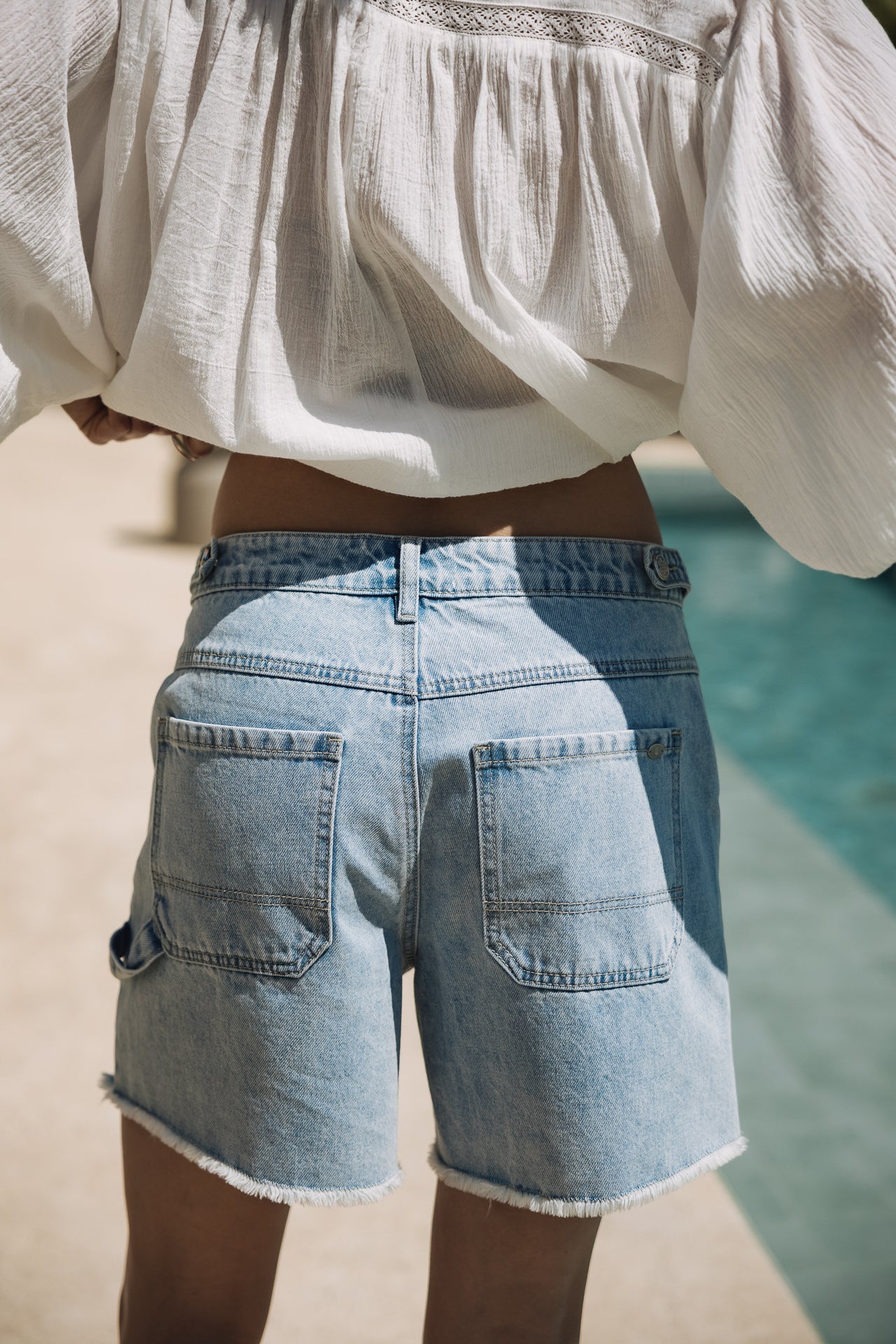 Casual shorts Woman Andrea Denim jellyfish | Freeman T. Porter
