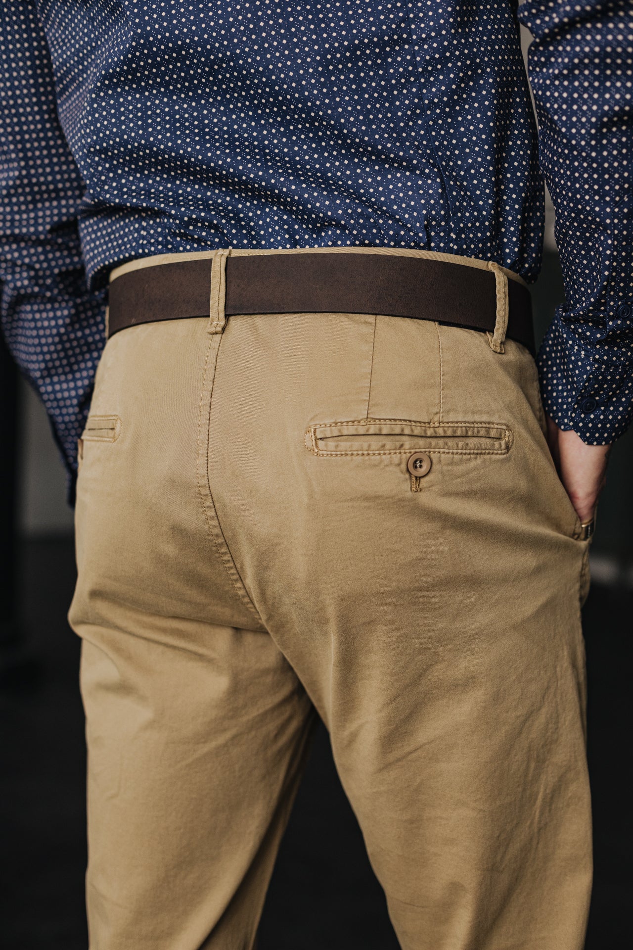 Pantalon chino Homme Mathis Bonito kelp | Freeman T. Porter