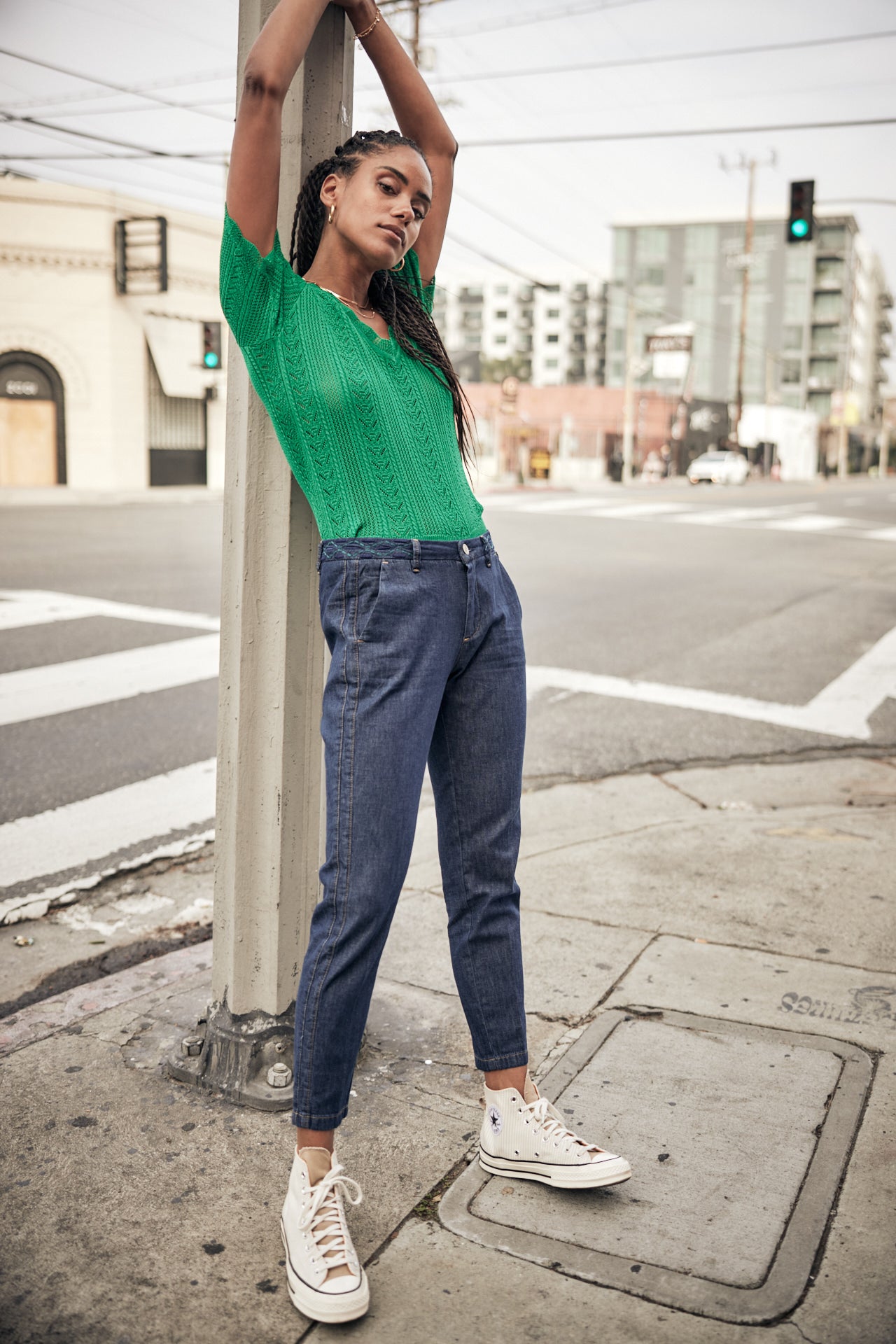 Jeans City Slim Femme Claudia Denim manzana dark | Freeman T. Porter