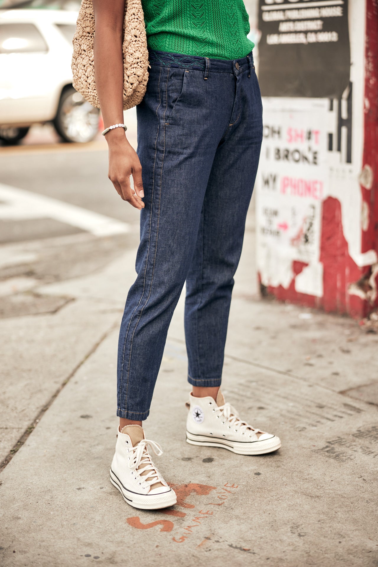 Jeans City Slim Femme Claudia Denim manzana dark | Freeman T. Porter