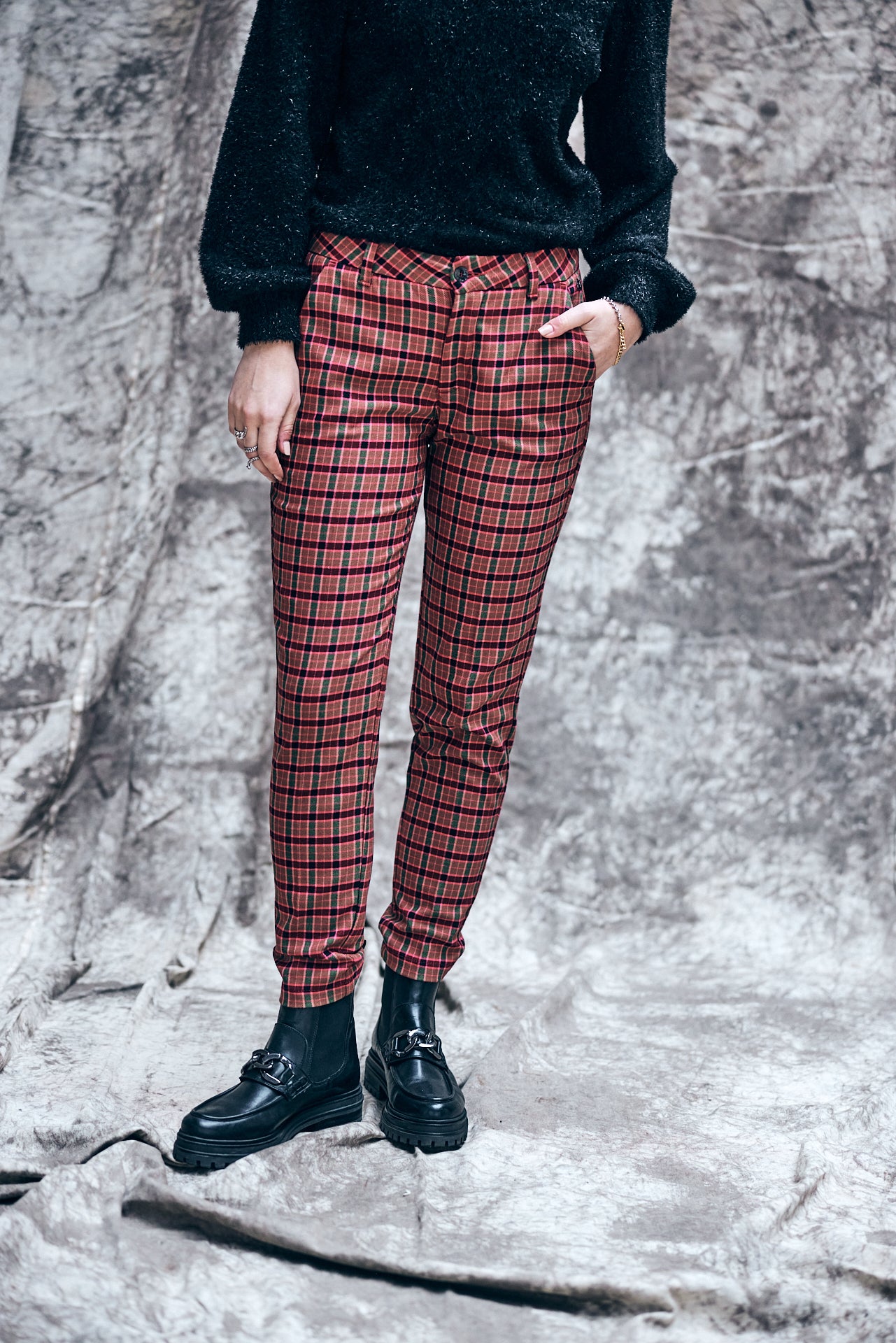 Pantalon city slim Femme Claudia Biggy original | Freeman T. Porter