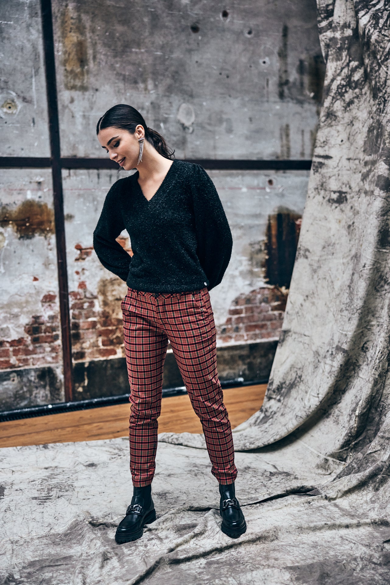 Pantalon city slim Femme Claudia Biggy original | Freeman T. Porter