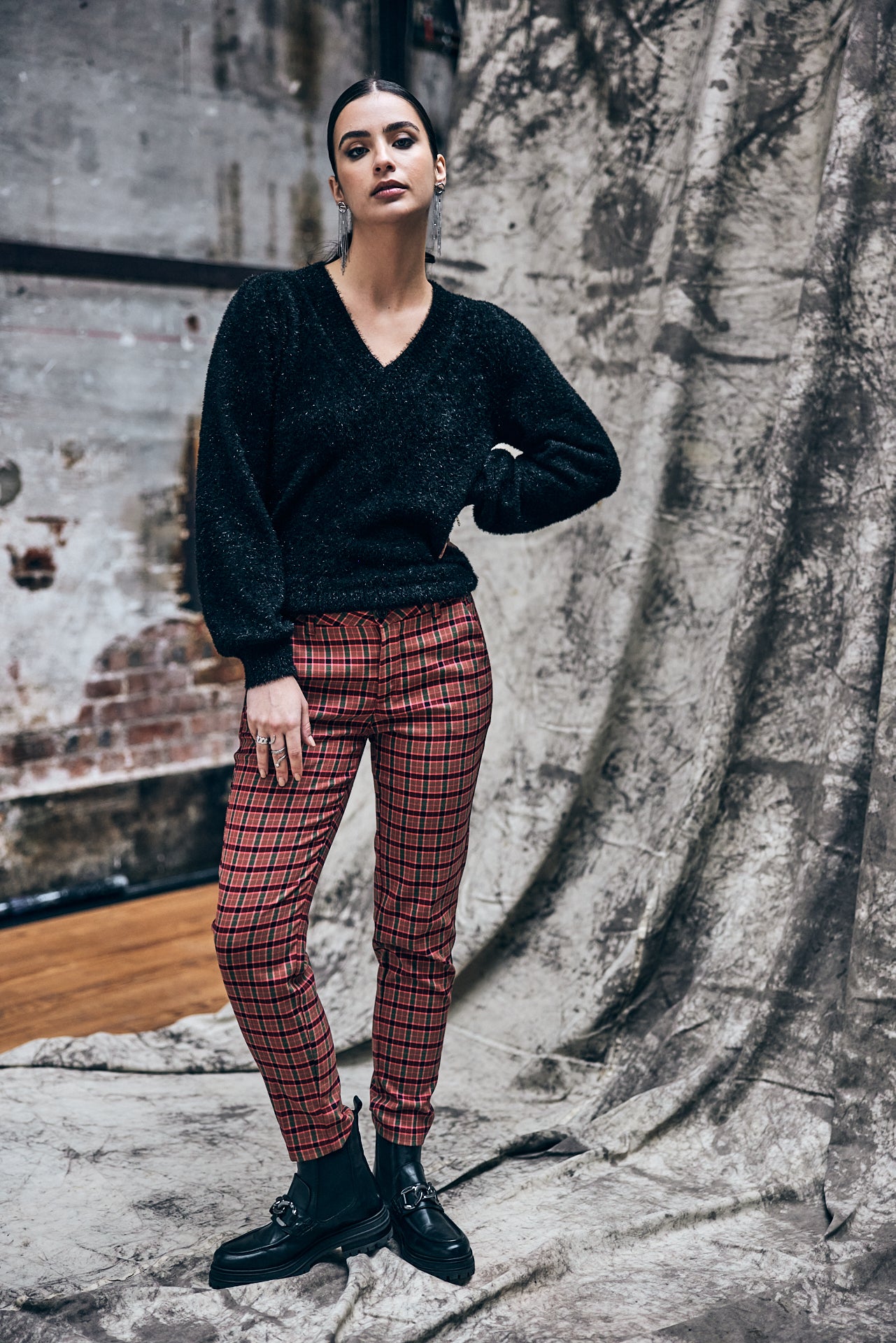 Pantalon city slim Femme Claudia Biggy original | Freeman T. Porter