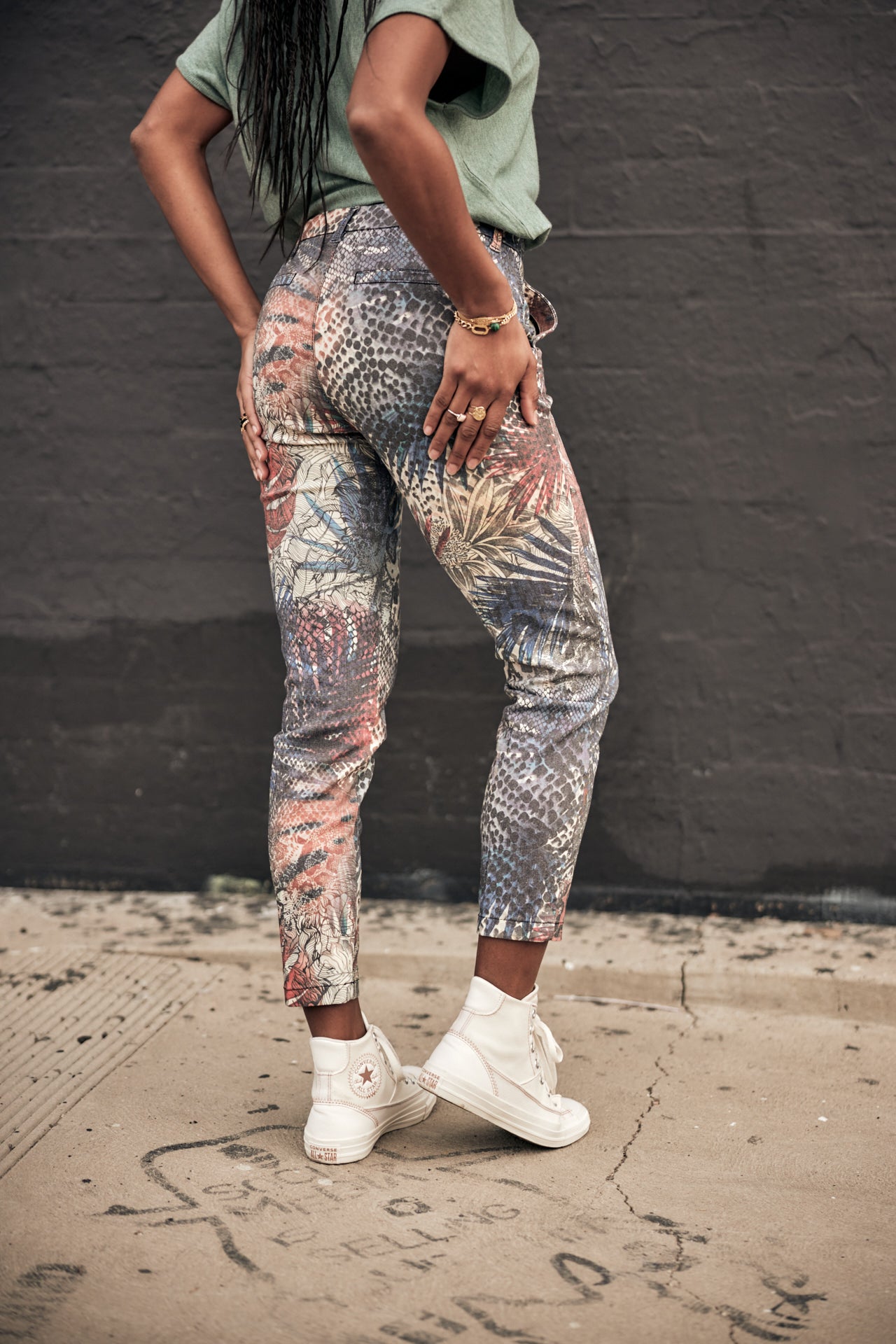 Pantalon city slim Femme Claudia Equatoria original | Freeman T. Porter