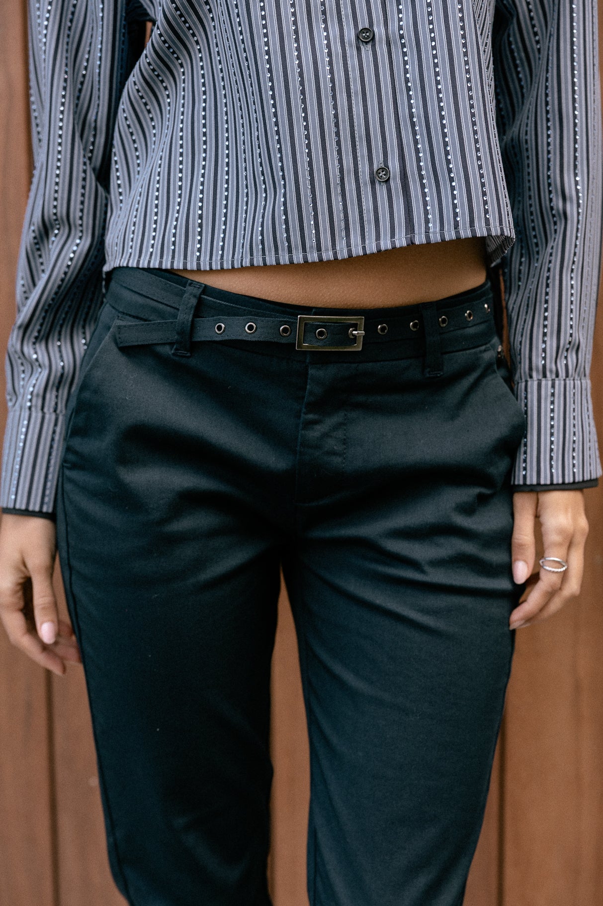 Pantalones chinos Mujer Claudia Felicita total eclipse | Freeman T. Porter