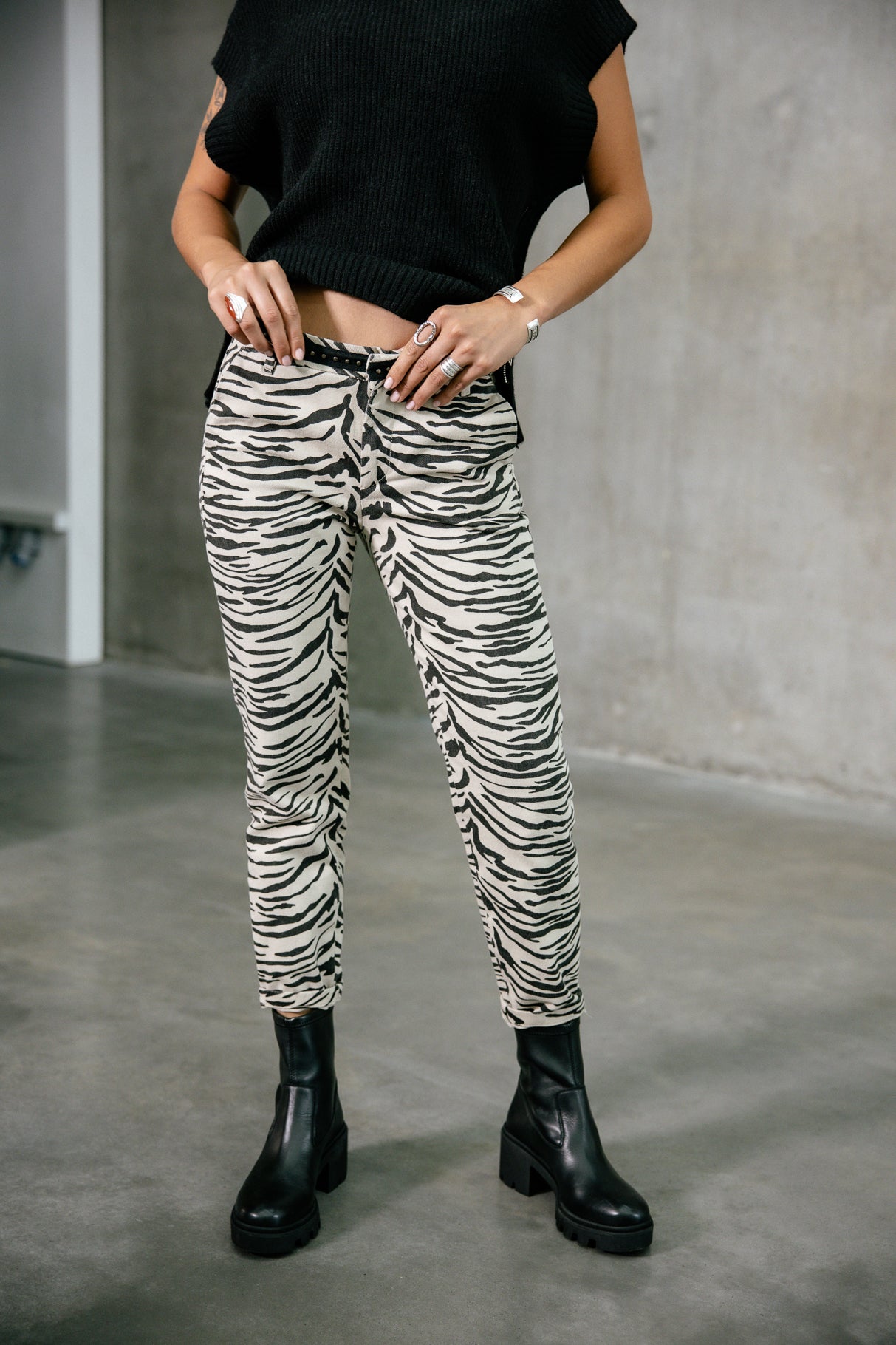 Pantalon slim Femme Claudia Kumba original | Freeman T. Porter