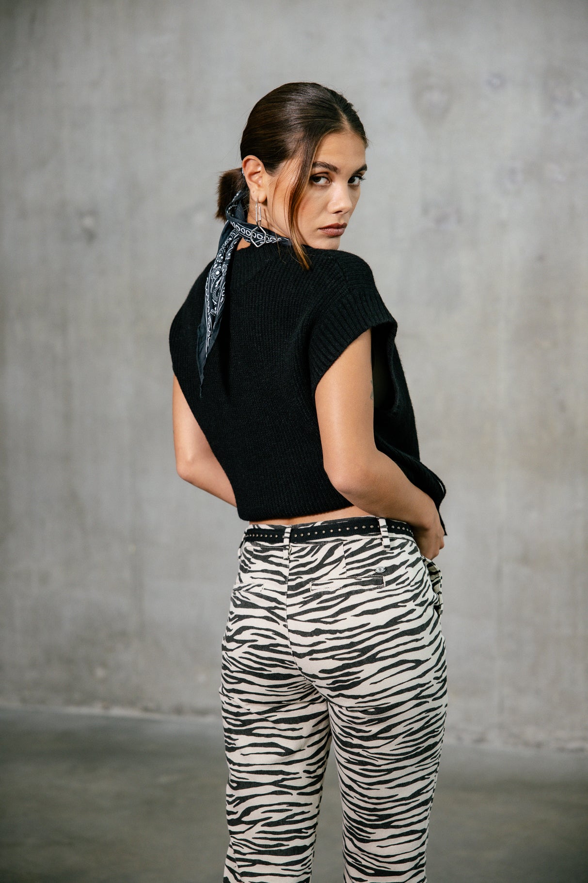 Pantalon slim Frau Claudia Kumba original | Freeman T. Porter