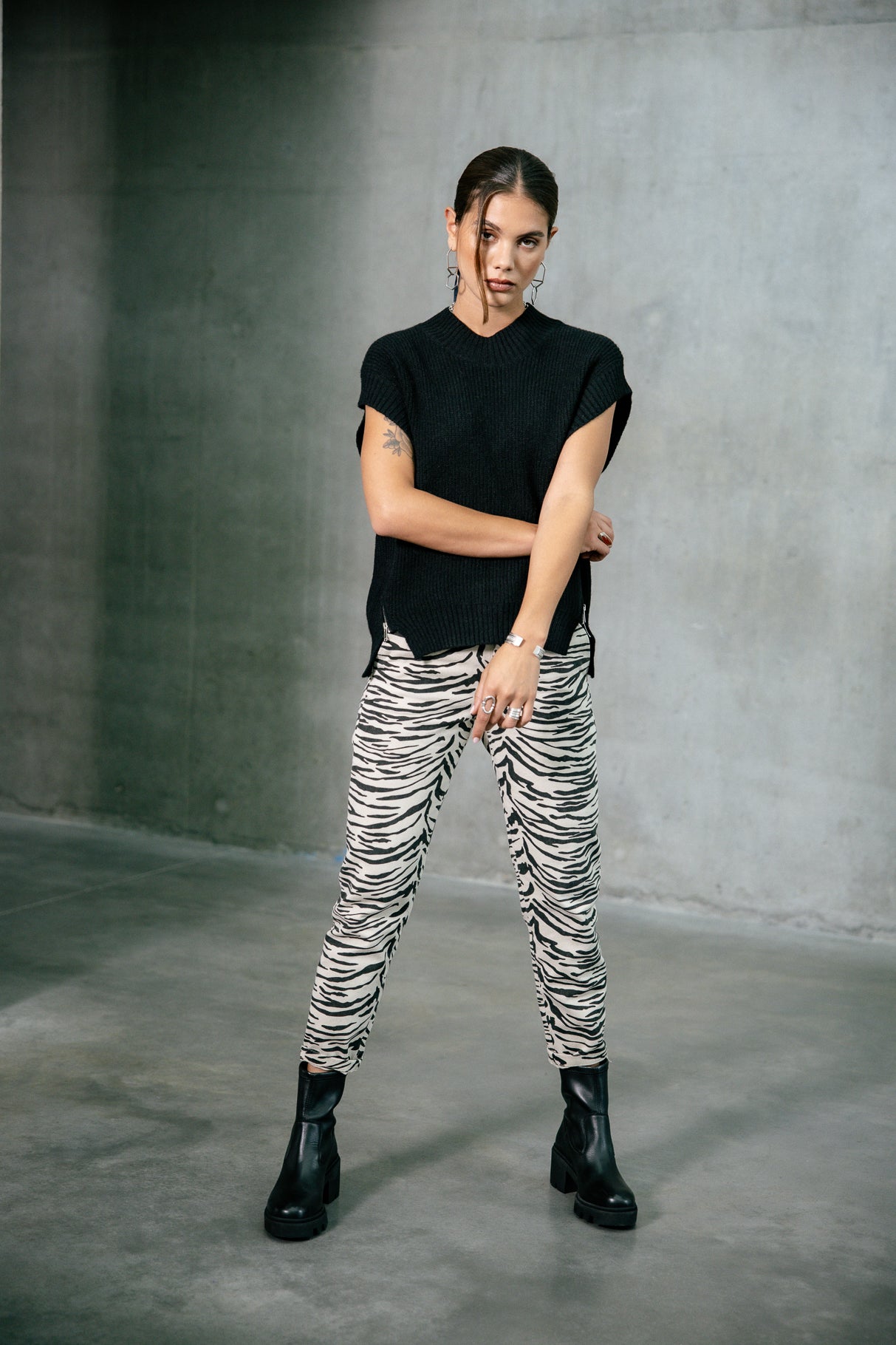 Pantalon slim Frau Claudia Kumba original | Freeman T. Porter