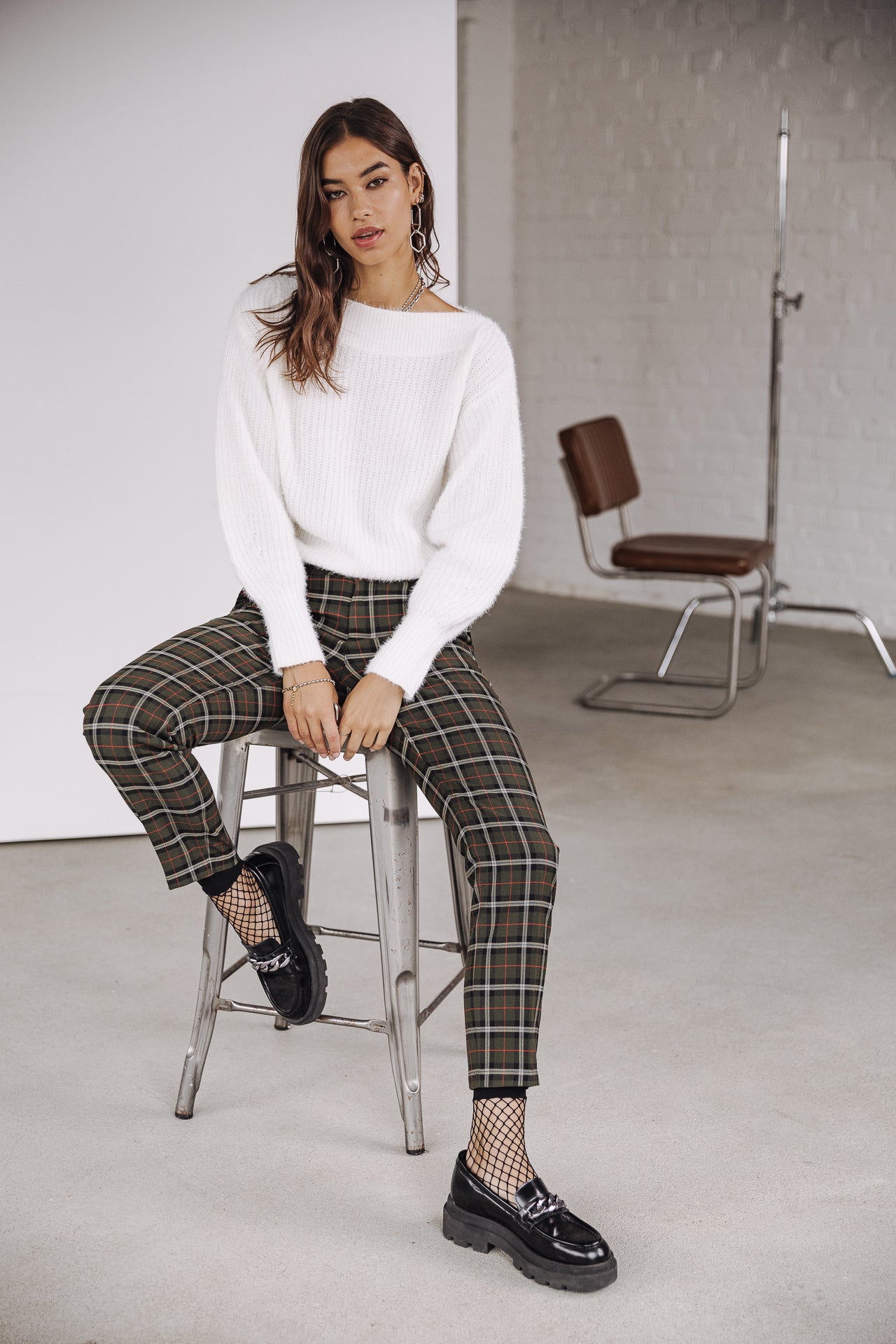 Pantalon city slim Femme Claudia Lineal original | Freeman T. Porter