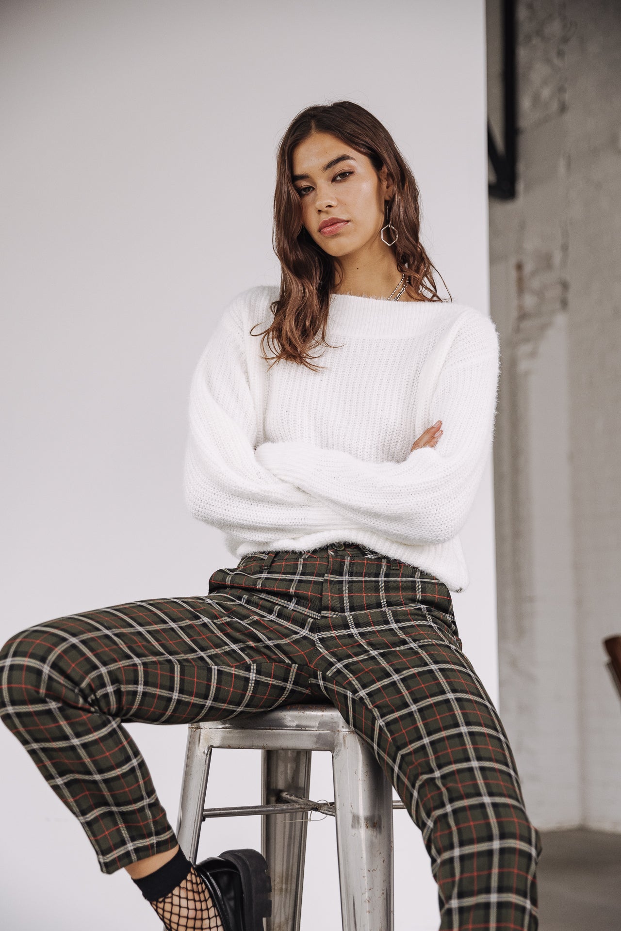 Pantalon city slim Femme Claudia Lineal original | Freeman T. Porter
